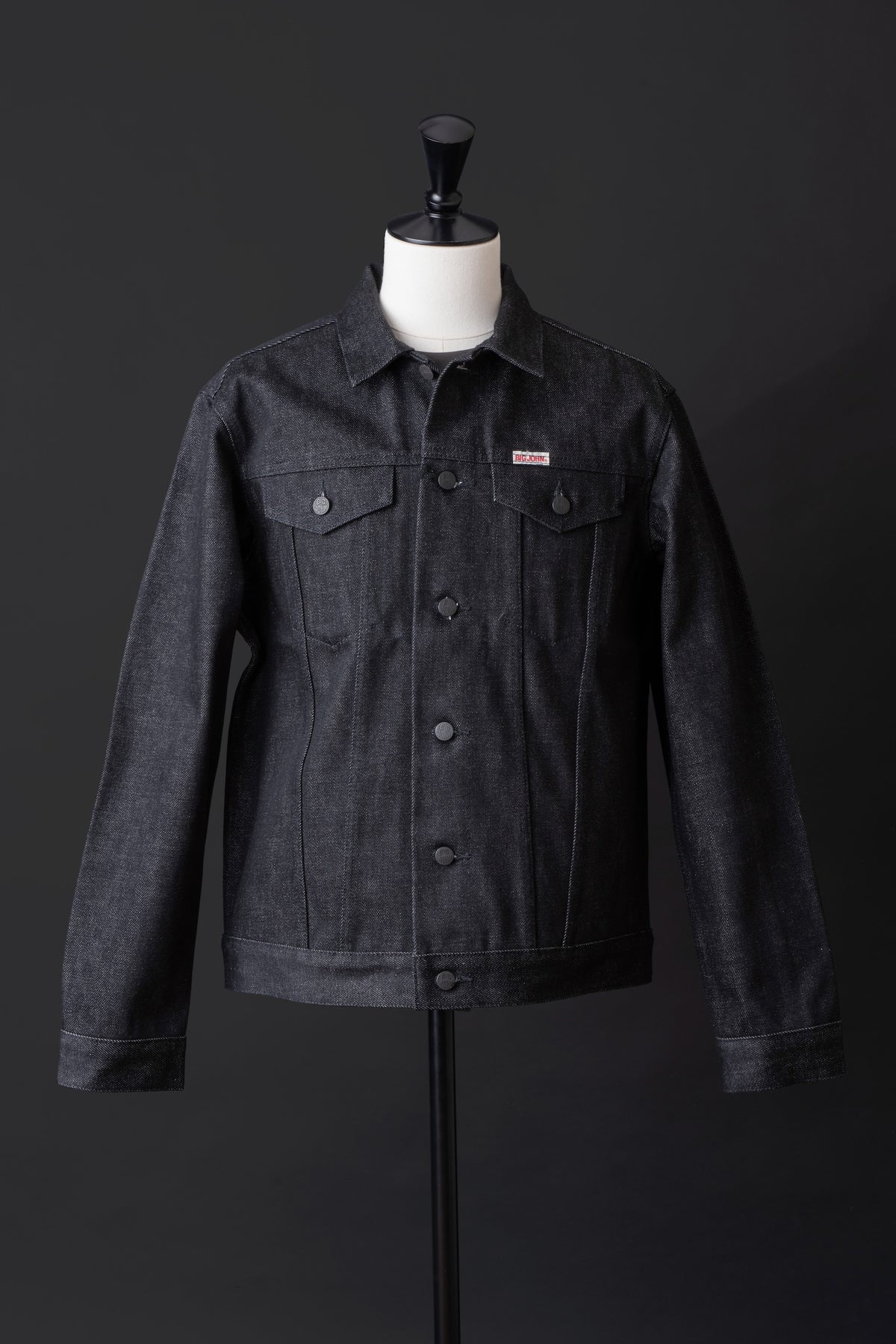 M601G (00BK) 23oz Black selvedge denim Jacket