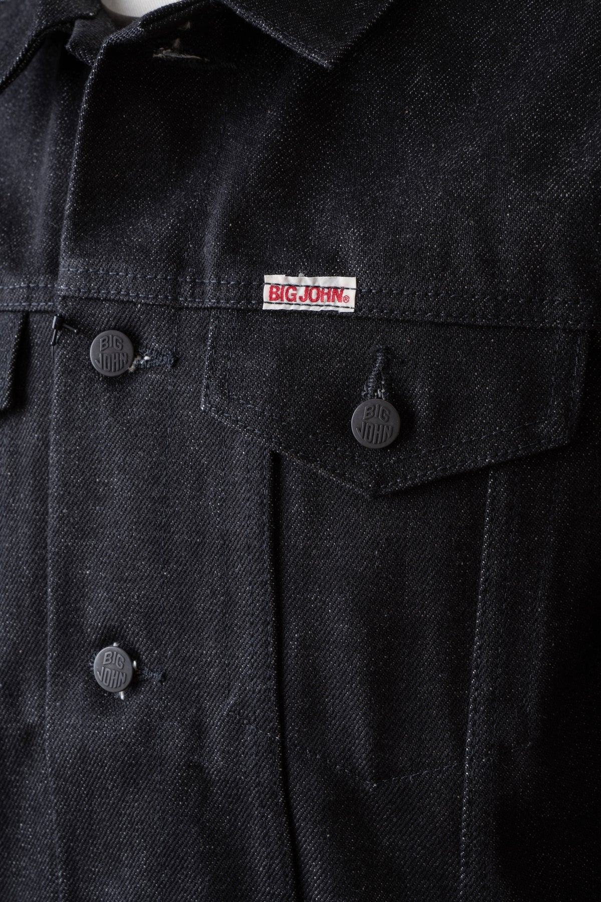 M601G (00BK) 23oz Black selvedge denim Jacket