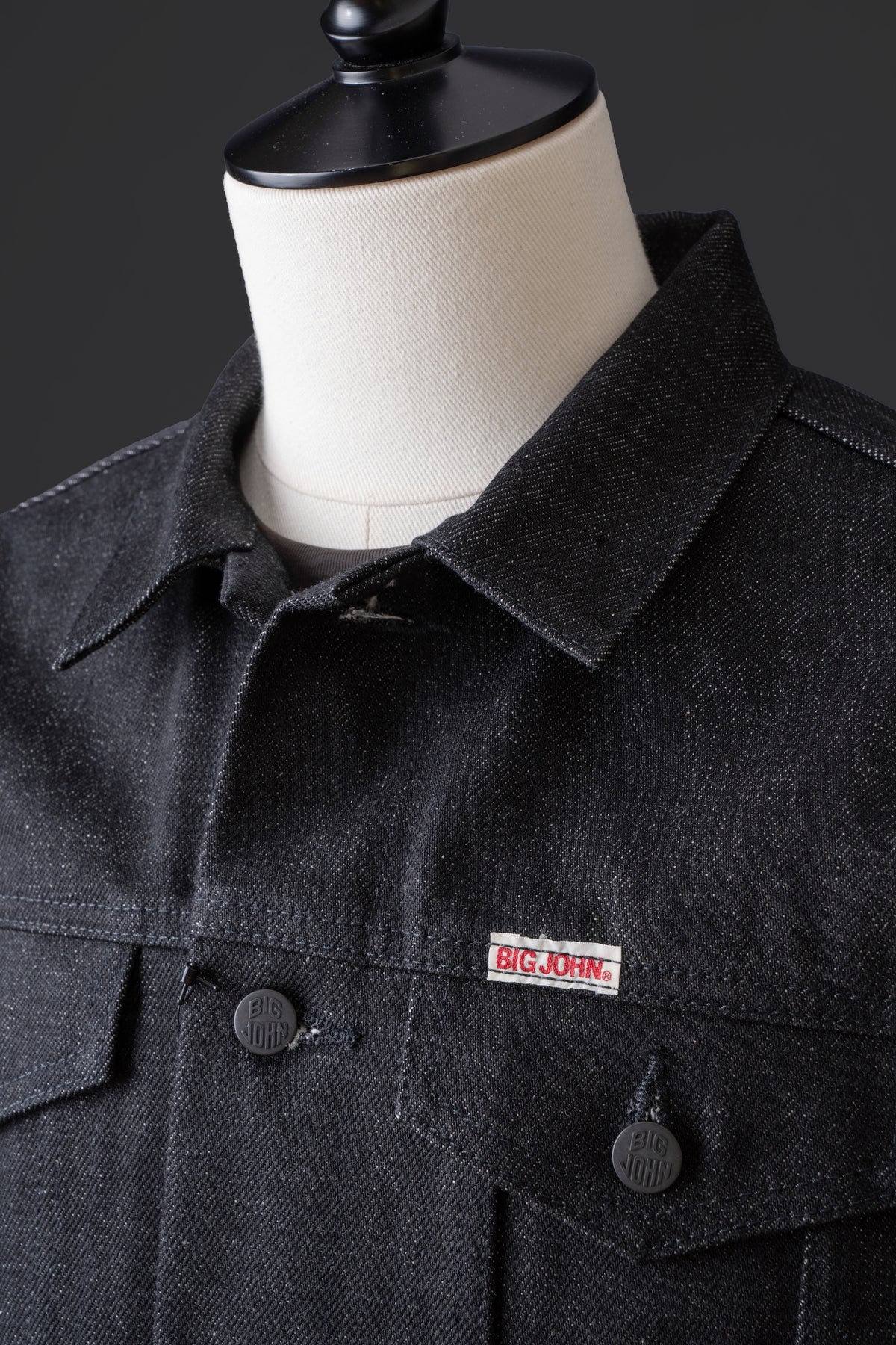 M601G (00BK) 23oz Black selvedge denim Jacket