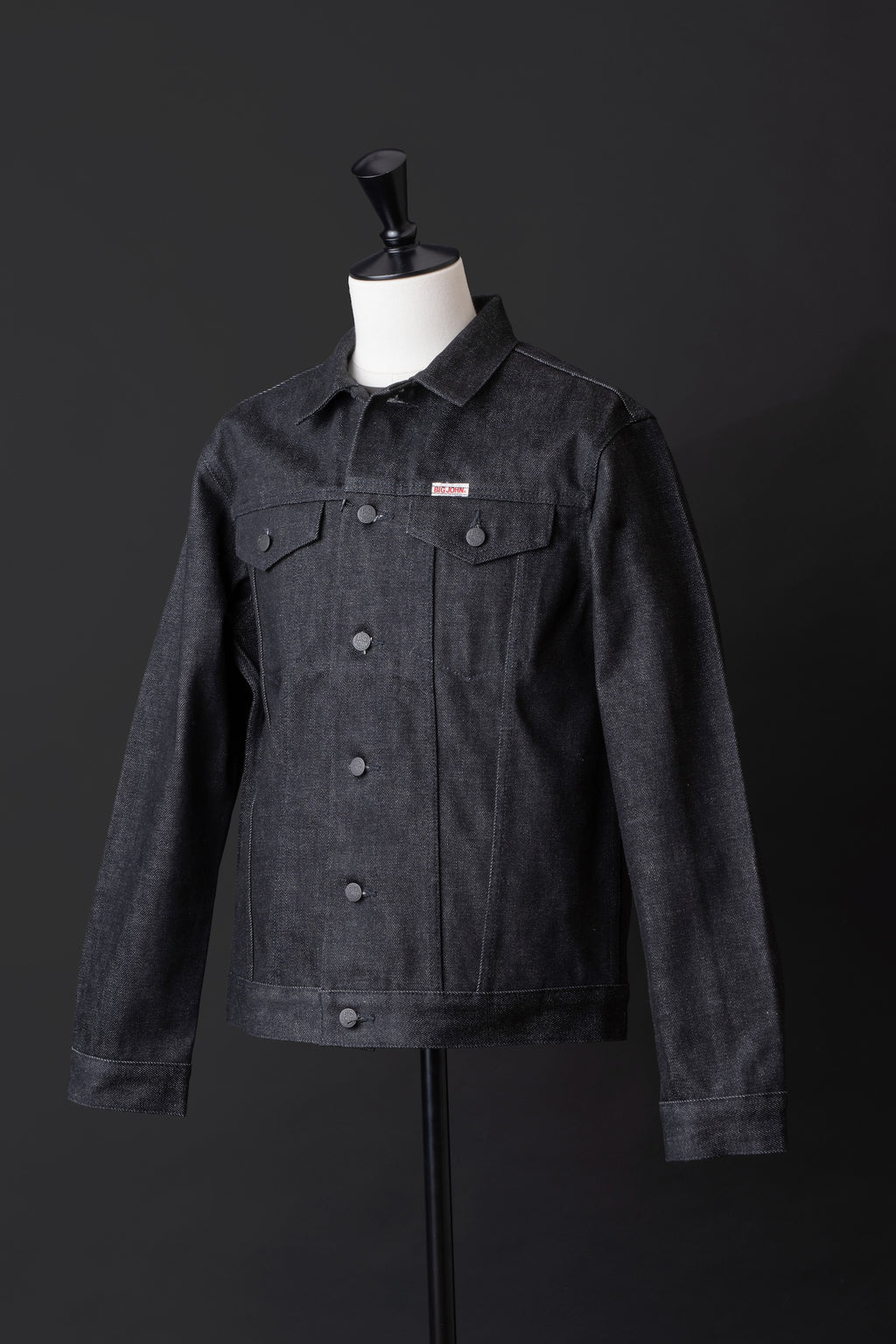 M601G (00BK) 23oz Black selvedge denim Jacket