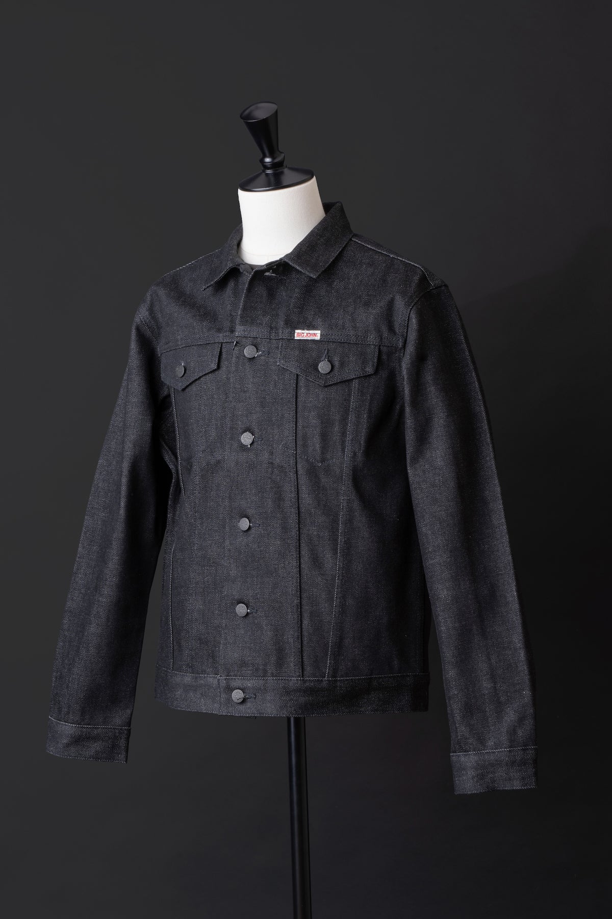 M601G (00BK) 23oz Black selvedge denim Jacket