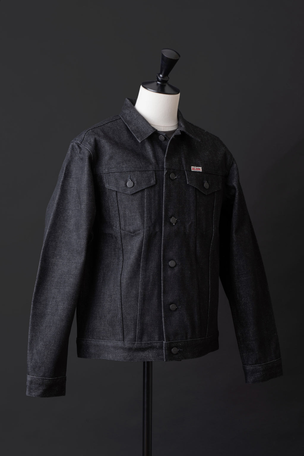 M601G (00BK) 23oz Black selvedge denim Jacket