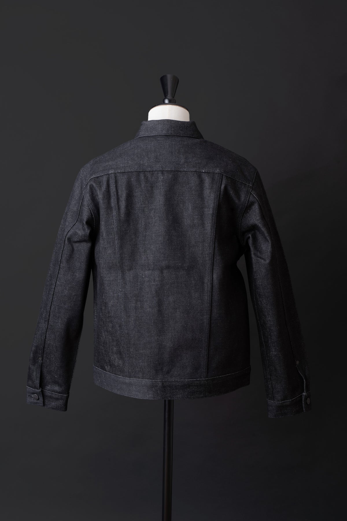 M601G (00BK) 23oz Black selvedge denim Jacket