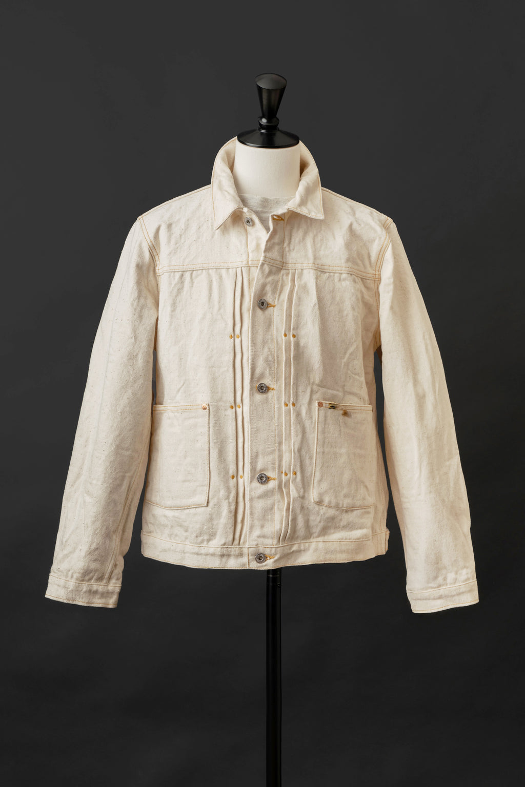 M6013RC (66) GR LABEL WILD DUCK JACKET Natural