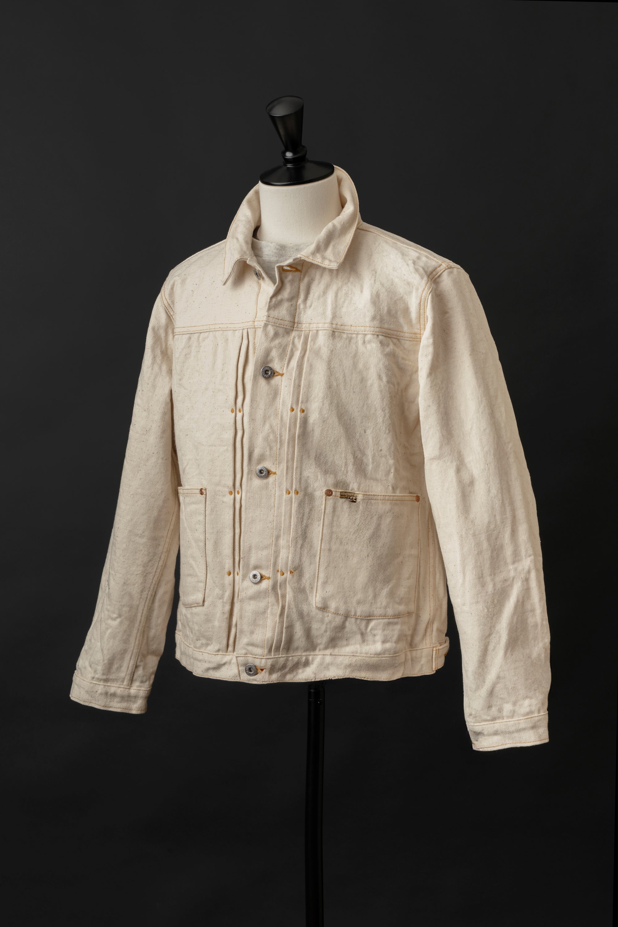 M6013RC (SPS DUCK刺繍) GR LABEL WILD DUCK JACKET DUCK EMB Natural