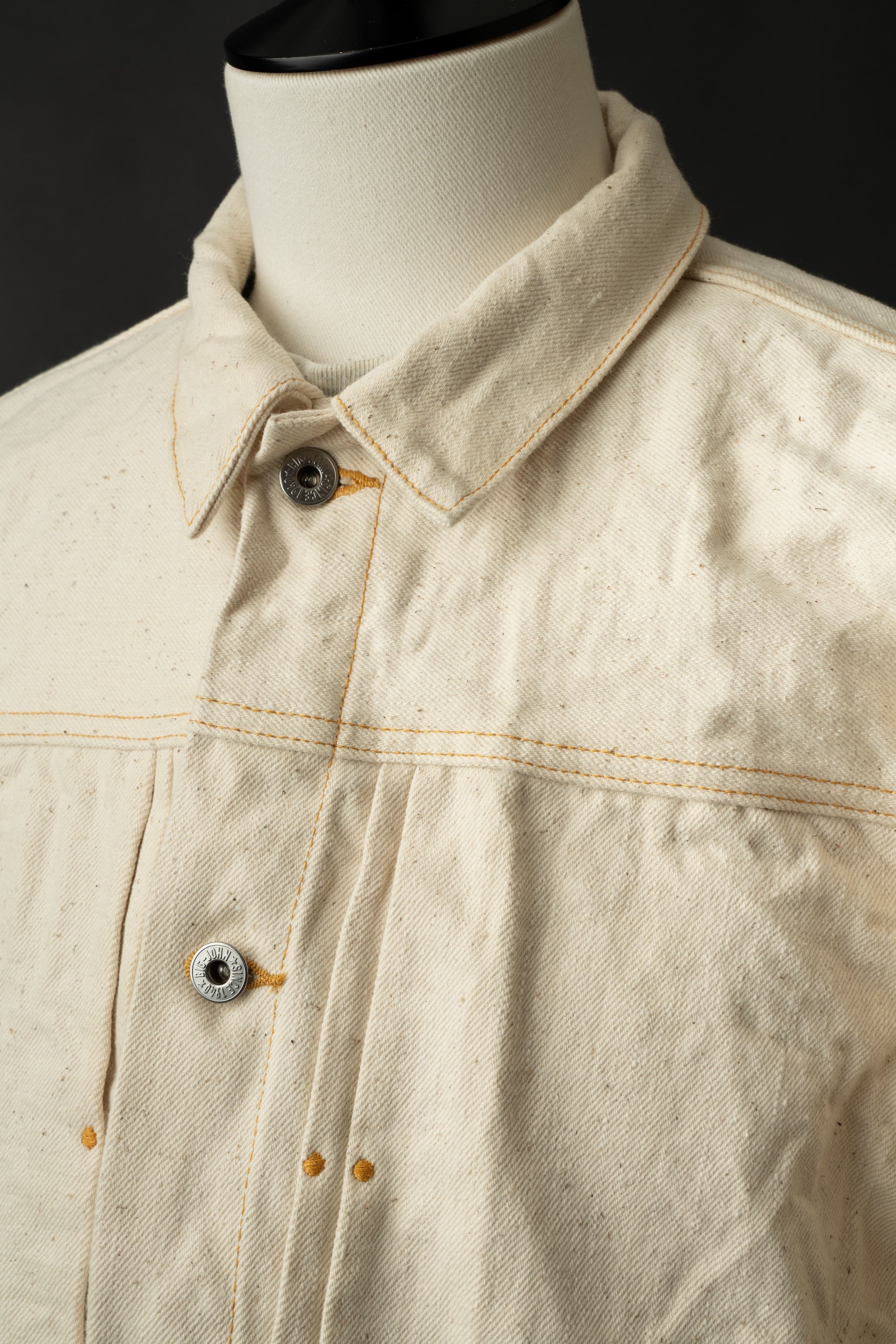 M6013RC (SPS DUCK刺繍) GR LABEL WILD DUCK JACKET DUCK EMB Natural M6013RC (SPS DUCK刺繍) GR LABEL WILD DUCK JACKET DUCK EMB Natural