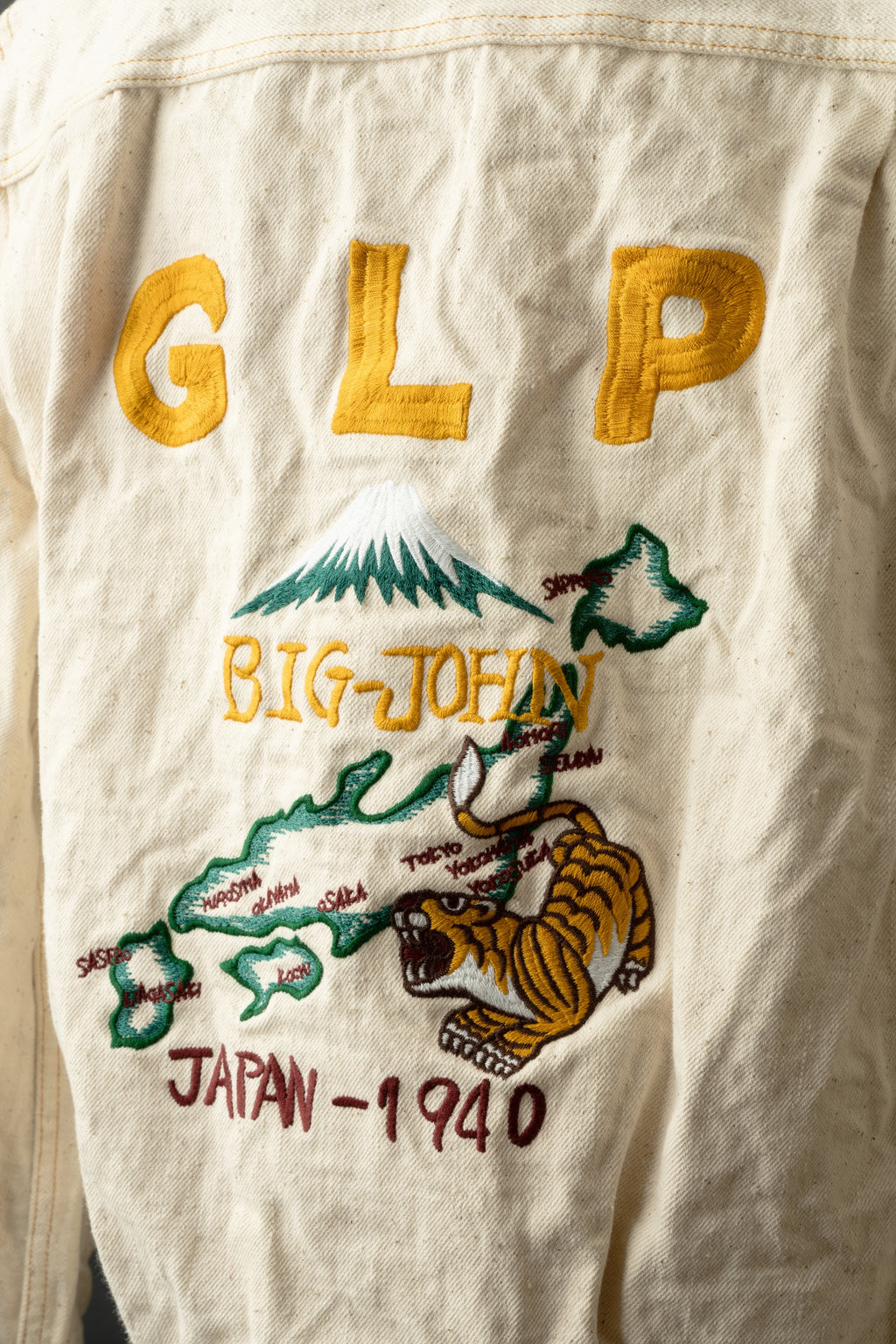 M6013RC (SPS　DUCK刺繍) GR LABEL WILD DUCK JACKET DUCK EMB Natural