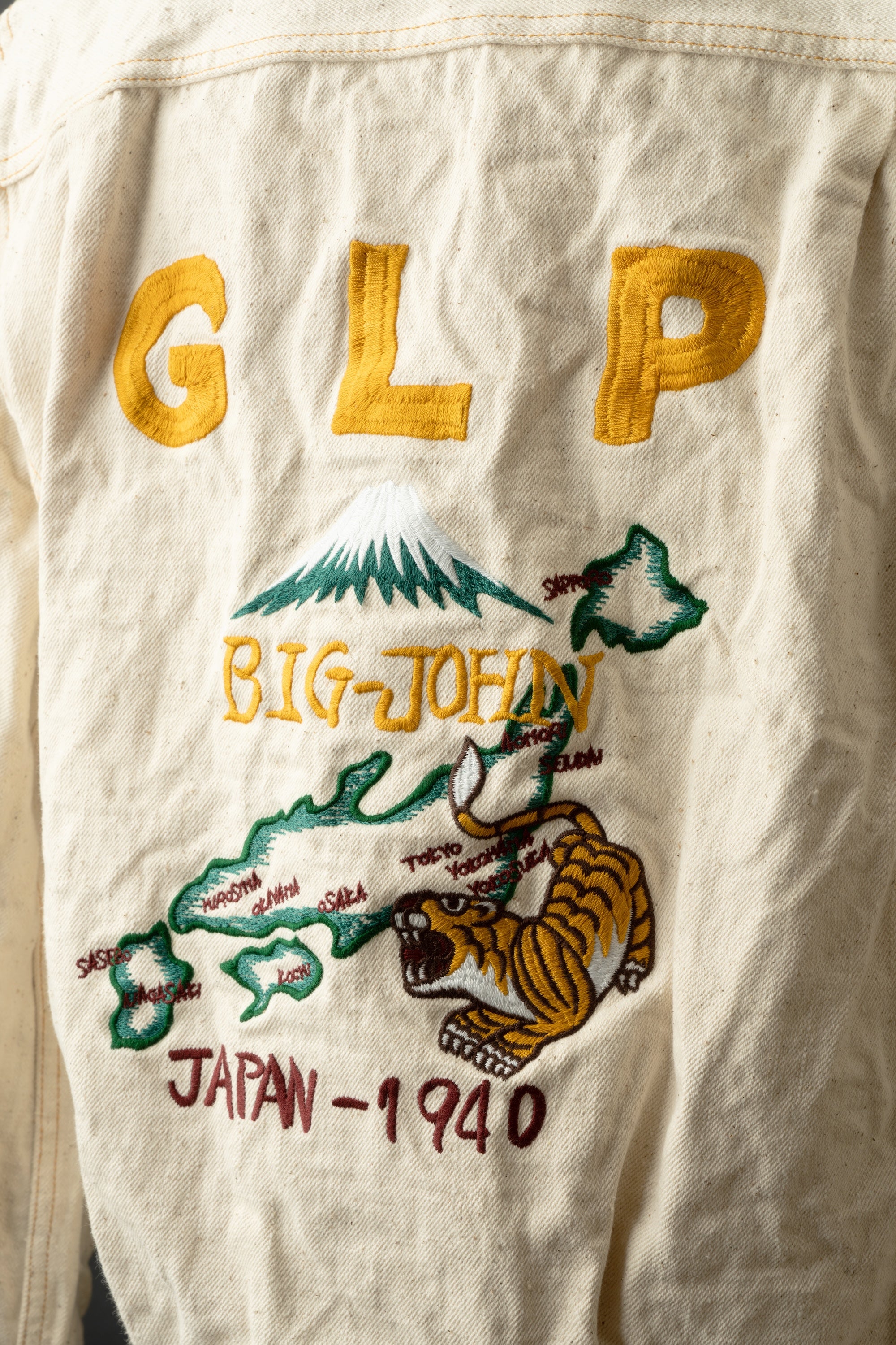 M6013RC (SPS　DUCK刺繍) GR LABEL WILD DUCK JACKET DUCK EMB Natural