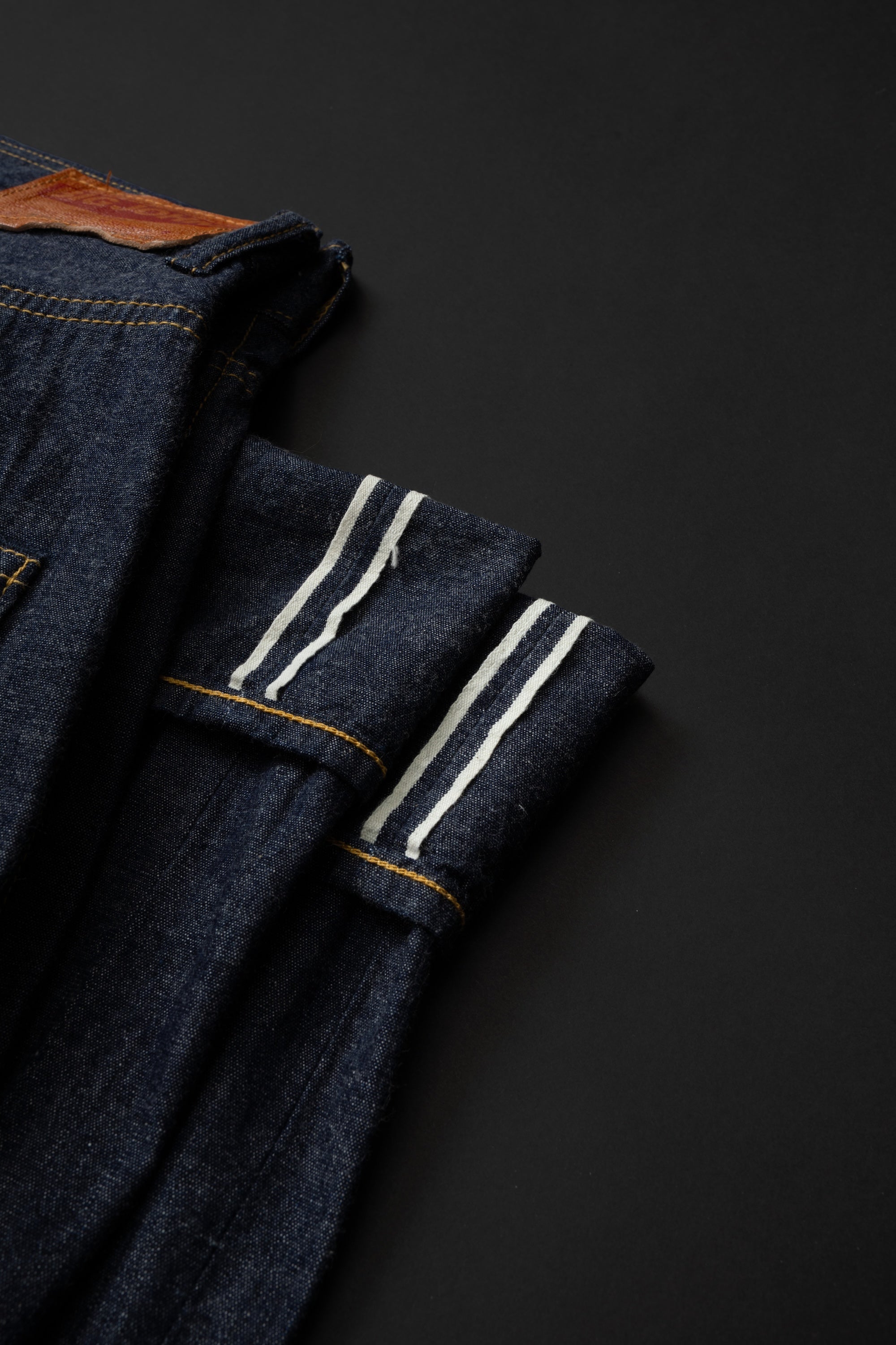 M101L (001) BOLD 8oz selvedge Chambray