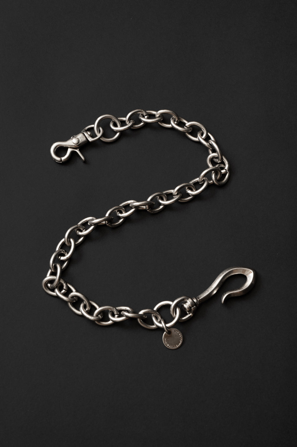 VWC03 BRASS シルバーフィニッシュ ウォレットチェーン [ロング]