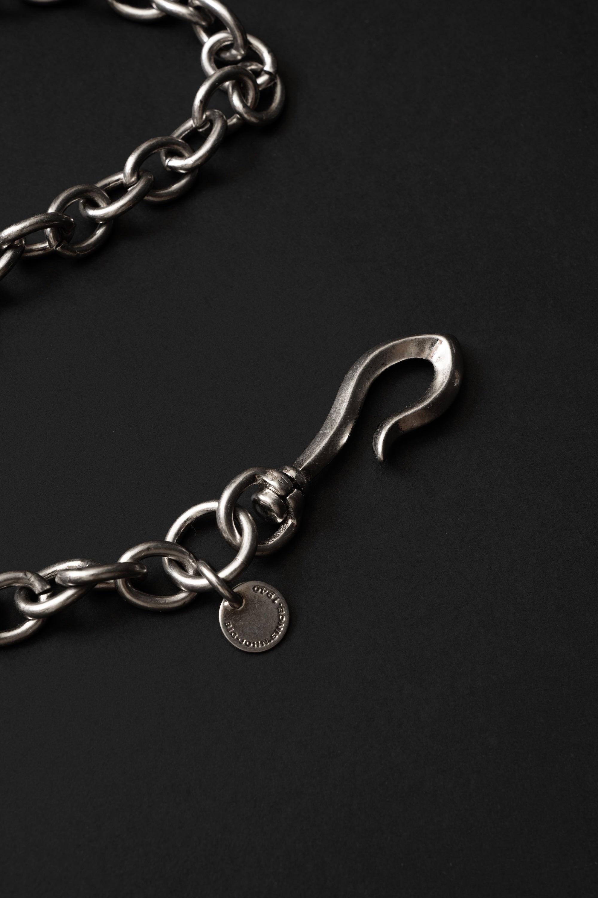 VWC03 BRASS シルバーフィニッシュ ウォレットチェーン [ロング] – BIG