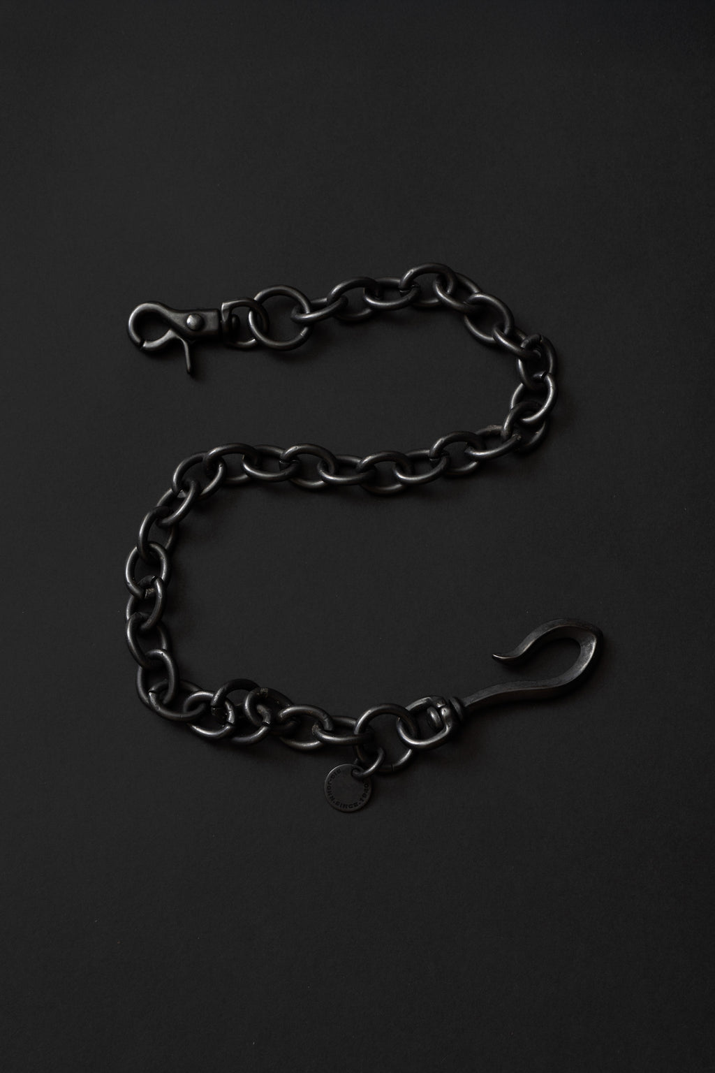 VWC03 BRASS 艶消しブラック ウォレットチェーン [ロング]