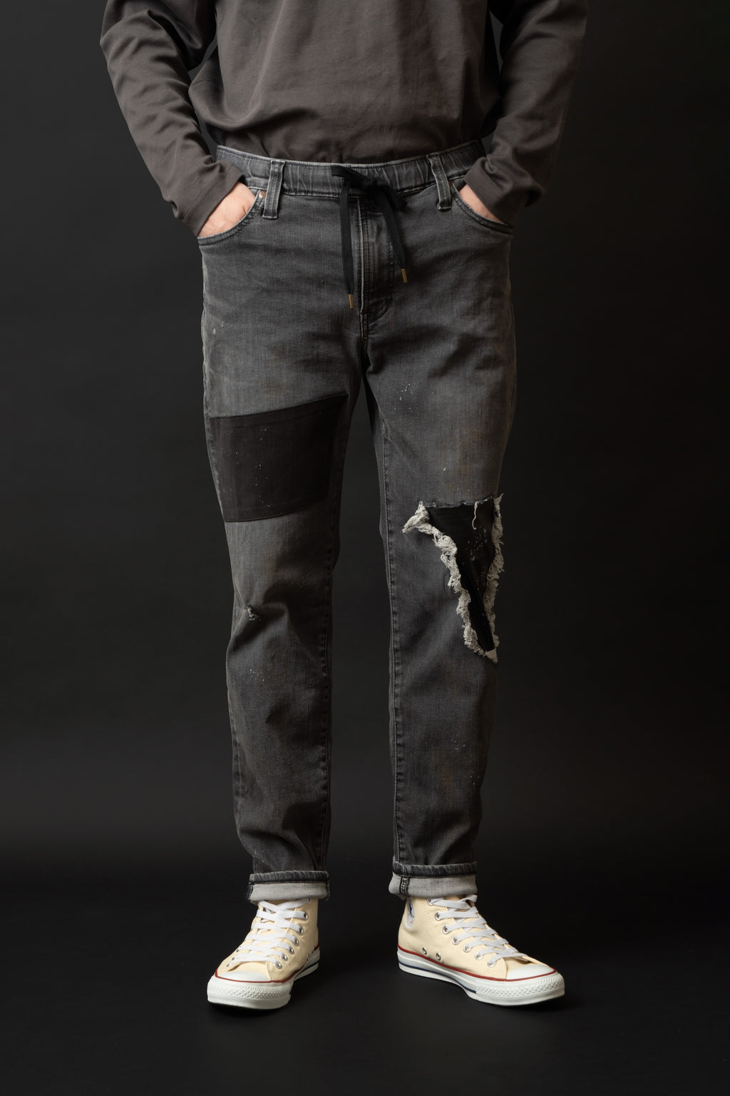 MMM336H (BK05) Tapered Jogger