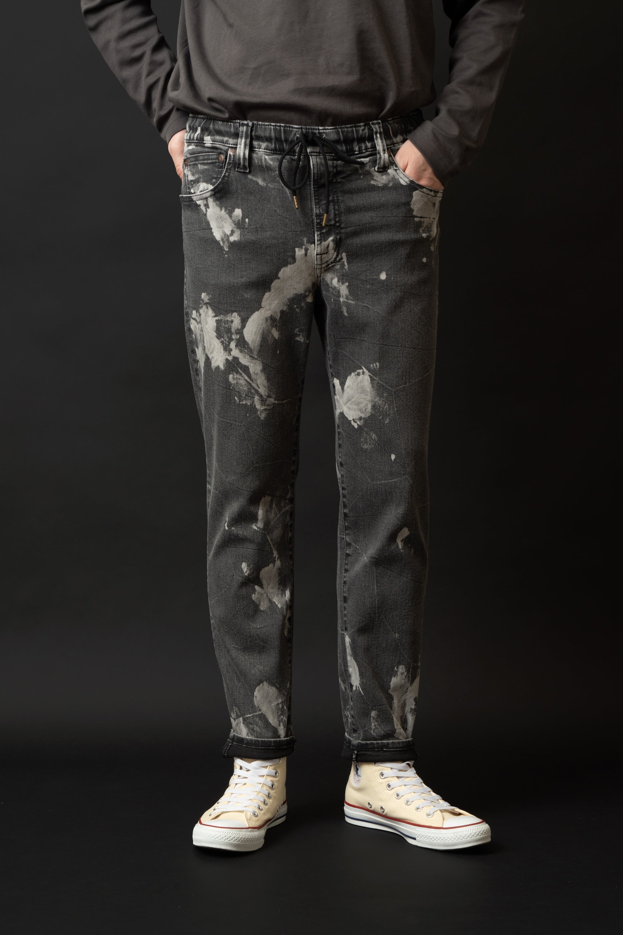 MMM336H (BK08) Tapered Jogger
