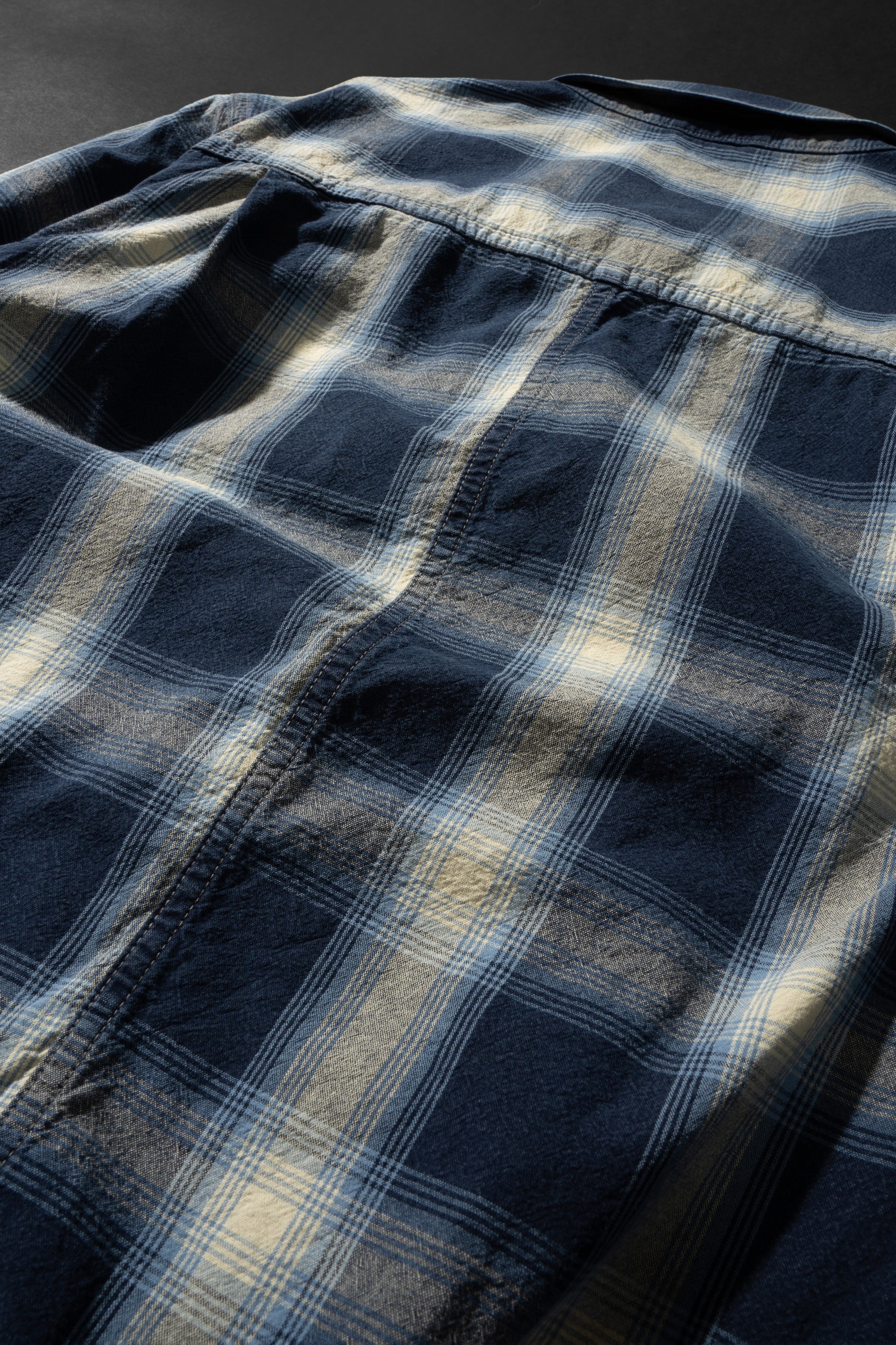 M6010J (ID01) INDIGO CHECK JACKET – BIG JOHN【公式】オンラインショップ