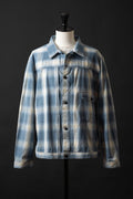 M6010J (ID02) INDIGO CHECK JACKET