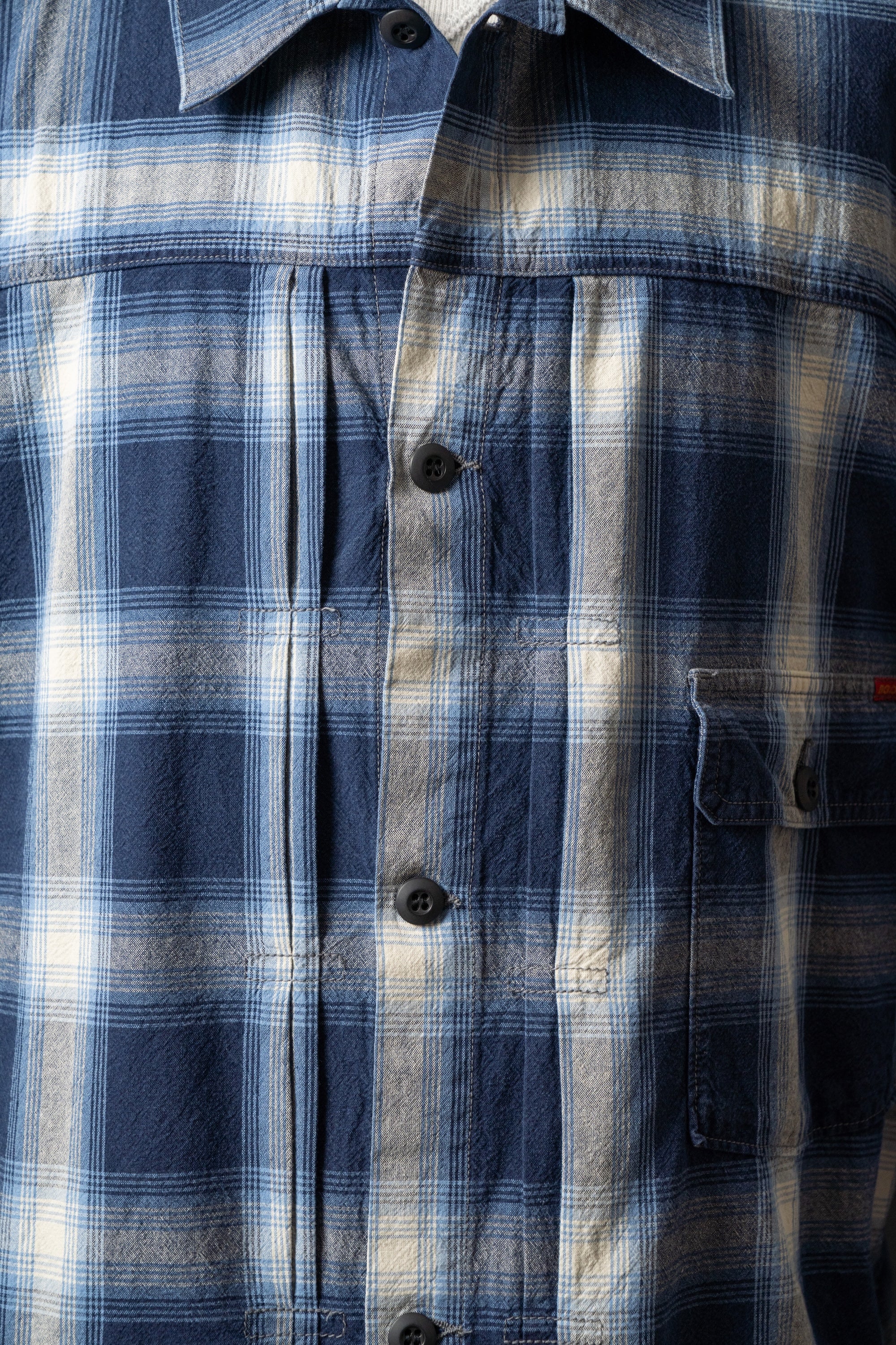 M6010J (ID01) INDIGO CHECK JACKET – BIG JOHN【公式】オンラインショップ