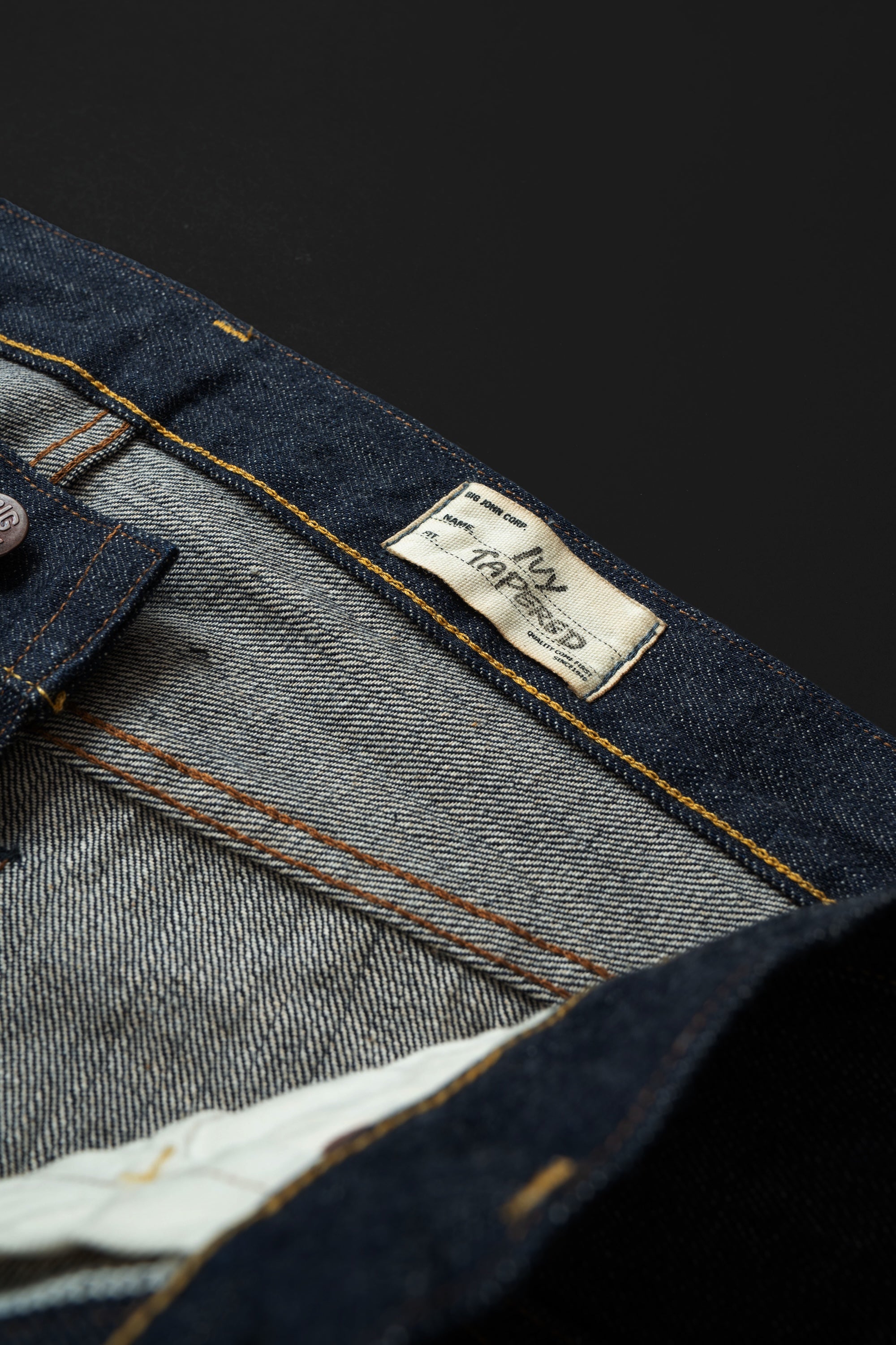 M114J (001) IVY (TAPERED FIT) – BIG JOHN【公式】オンラインショップ