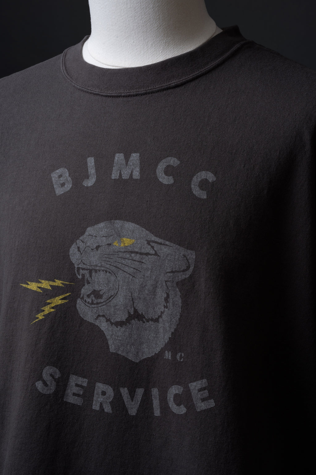 MTE016 (60) 丸胴 Tee BIG JOHN MOTORCYCLE CLUB SERVICE