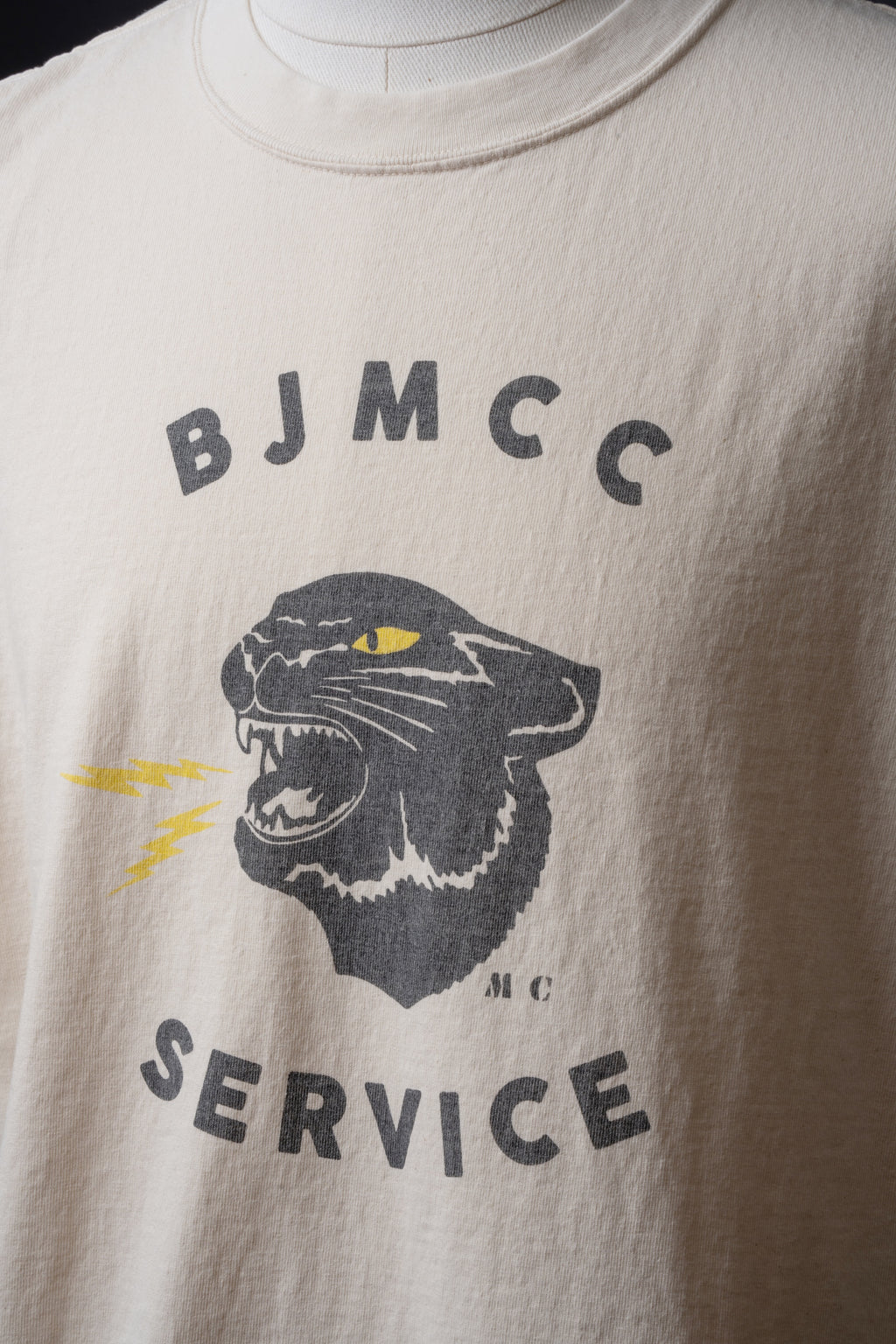 MTE016 (66) 丸胴 Tee BIG JOHN MOTORCYCLE CLUB SERVICE