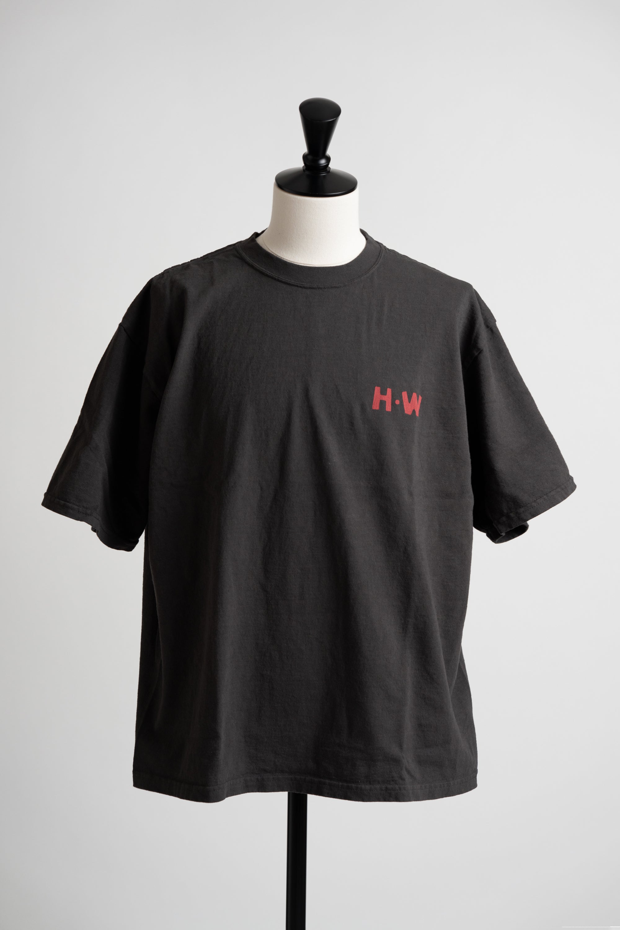 MTE001 (60) 丸胴 Tee BEAVER CHARCOAL
