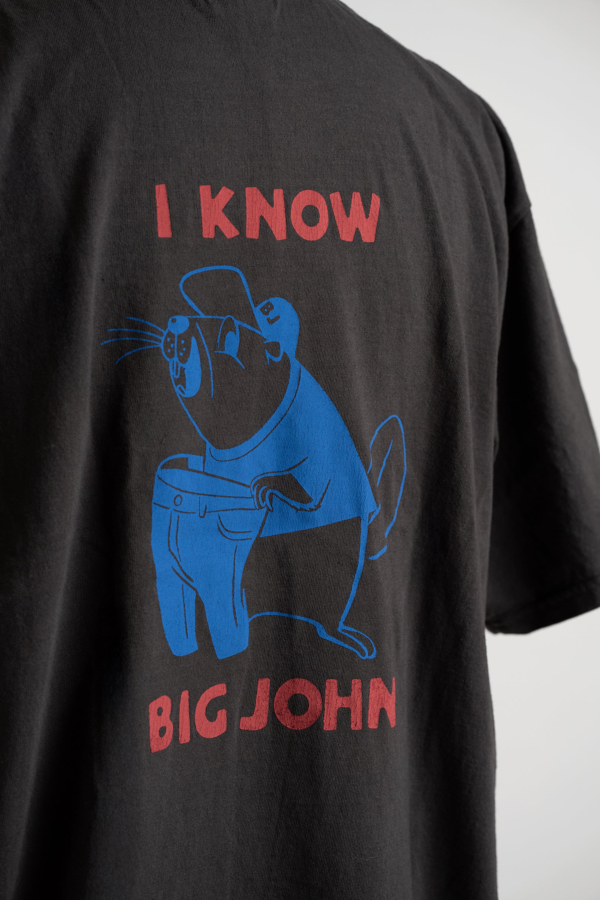 MTE001 (60) 丸胴 Tee BEAVER CHARCOAL