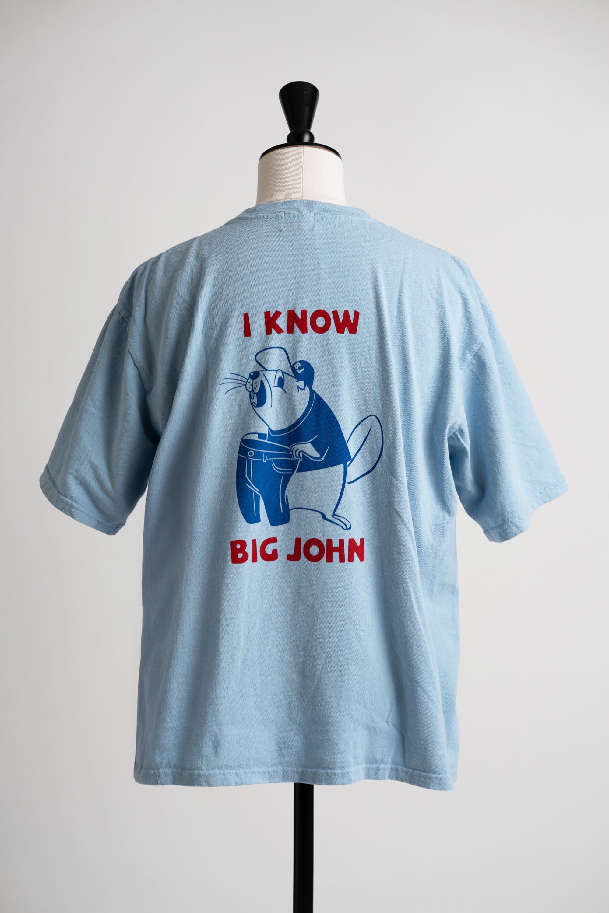 MTE001 (07) 丸胴 Tee BEAVER SAX