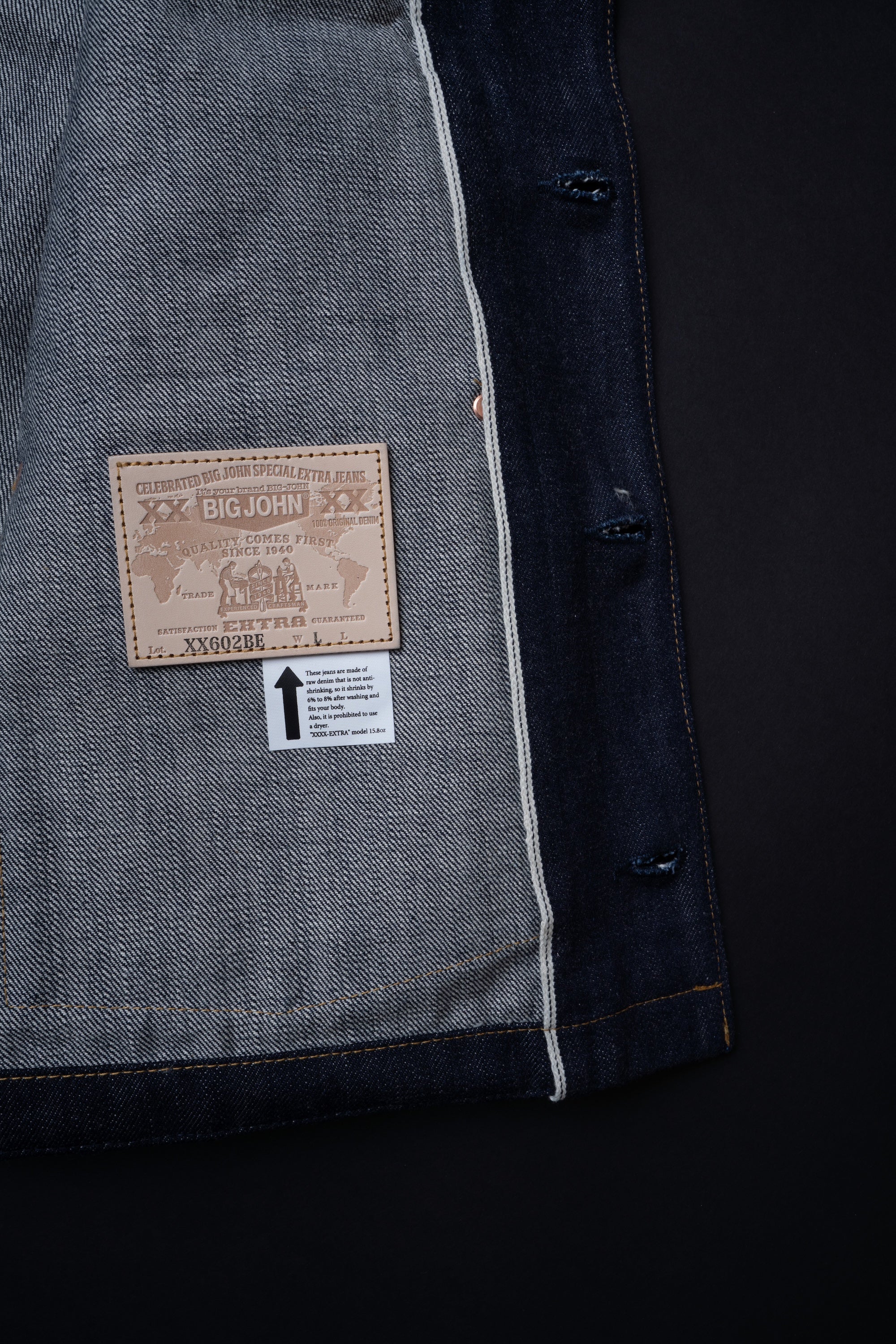 XX602BE (000)『XXXX-EXTRA』BUTTON UP VEST