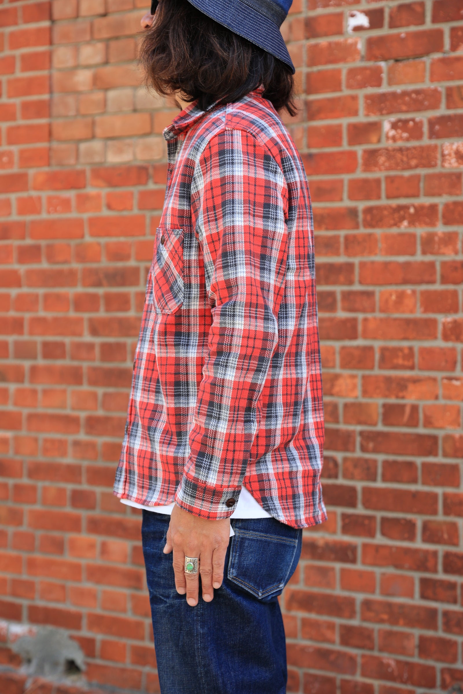 MS002R (25C) HEAVY COTTON FLANNEL SHIRT