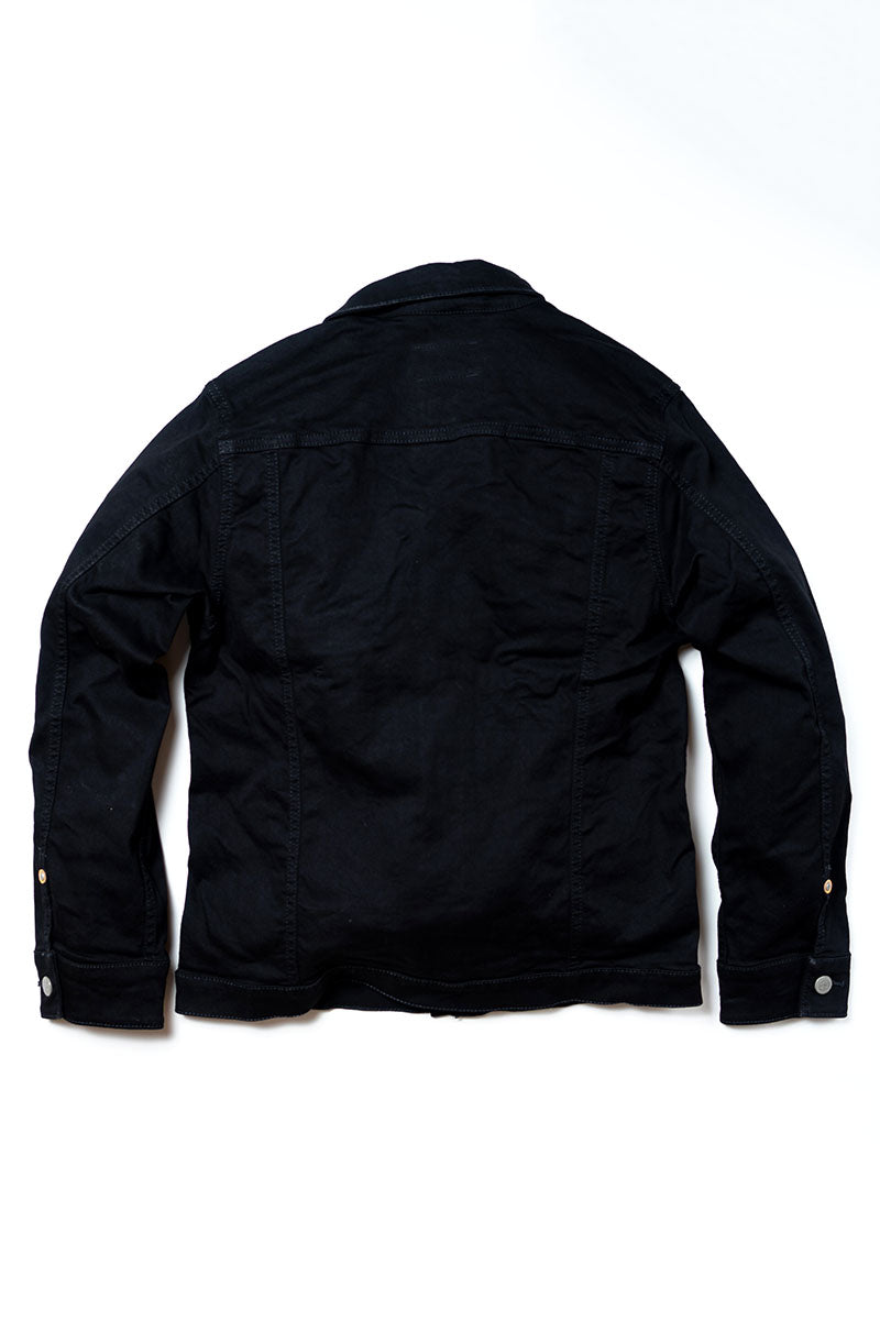 BJM601F (BK01) DENIM JACKET