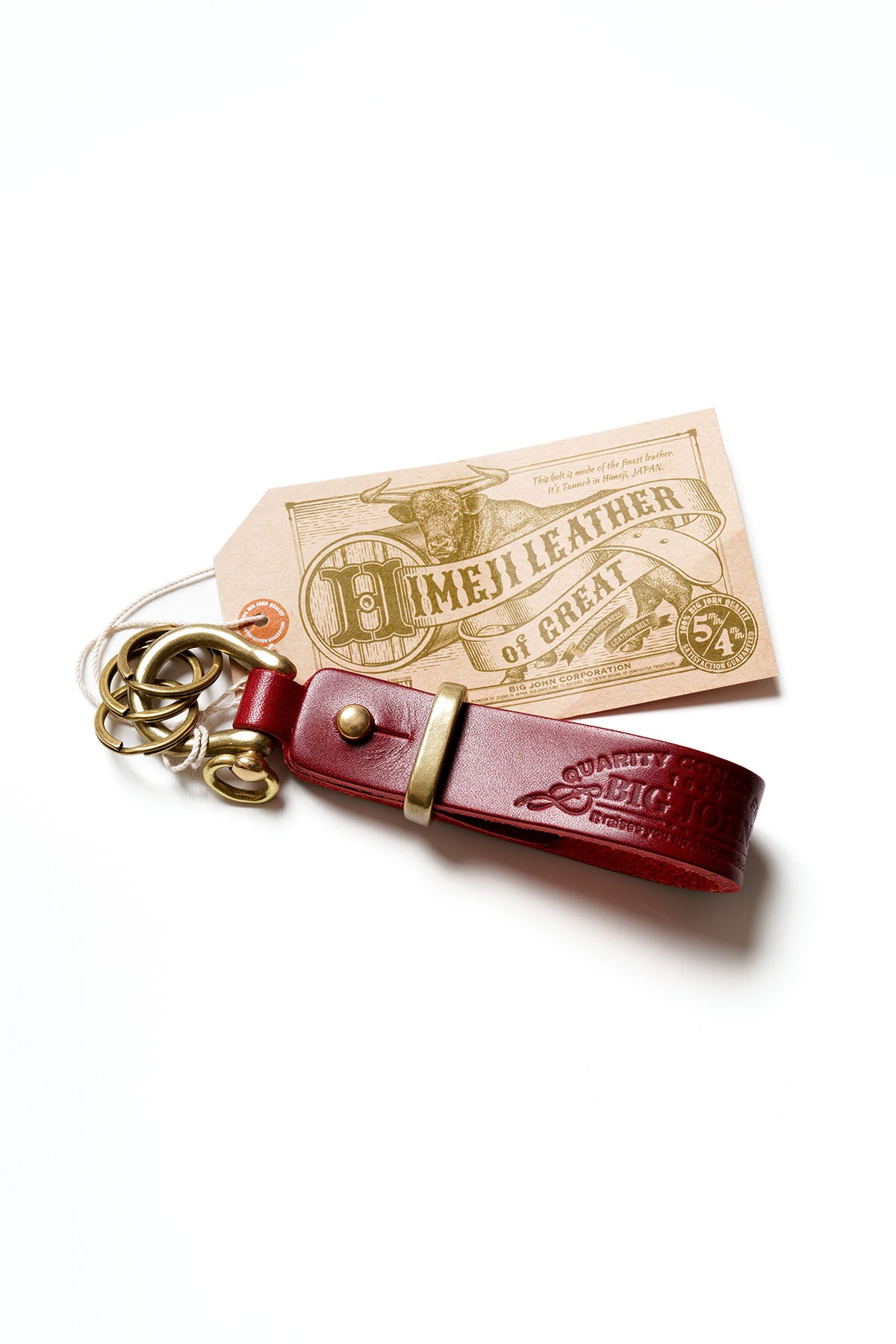 VKYR05 姫路レザー HIMEJI LEATHER KEY RING