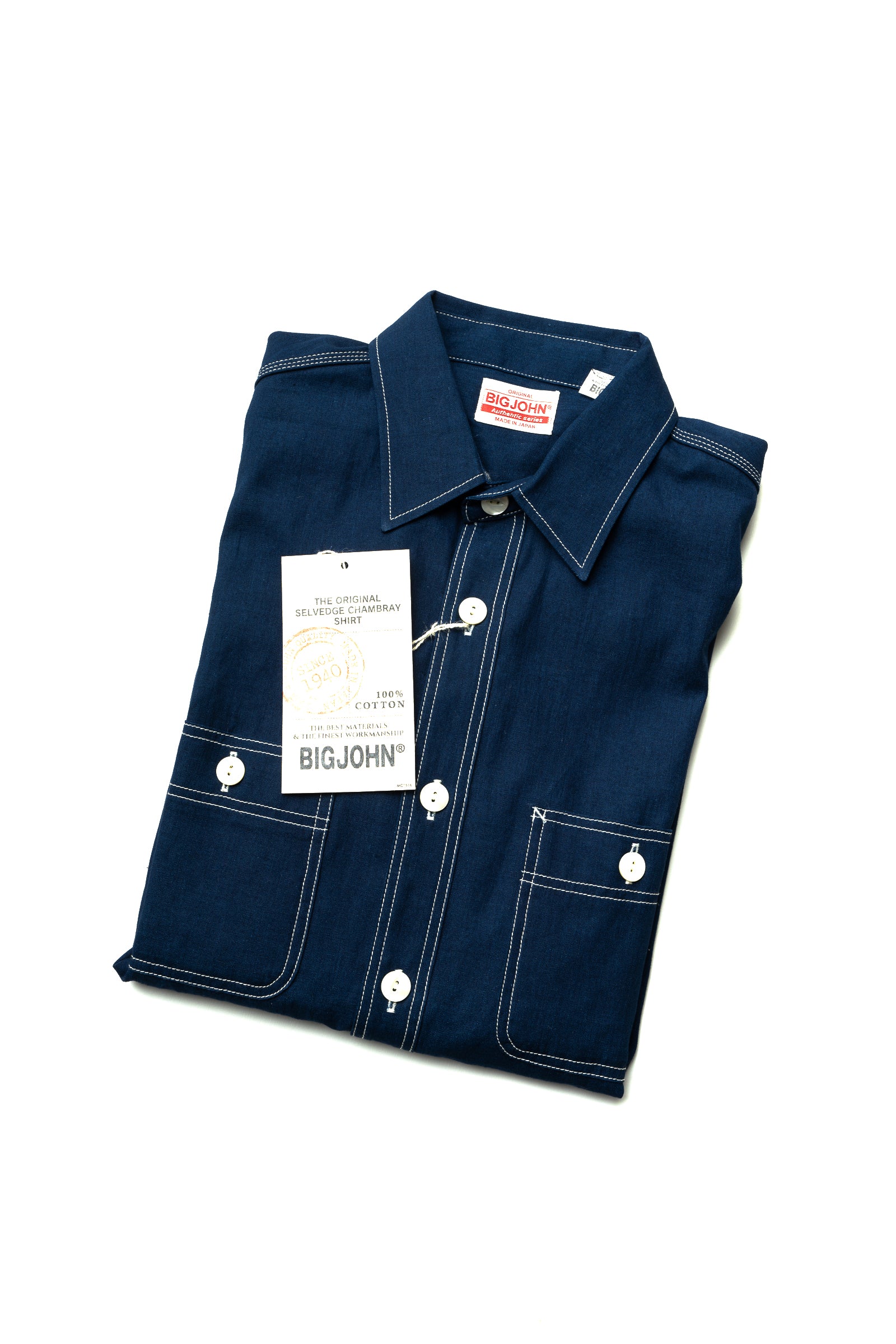 MS003R (05) SELVEDGE CHAMBRAY SHIRT