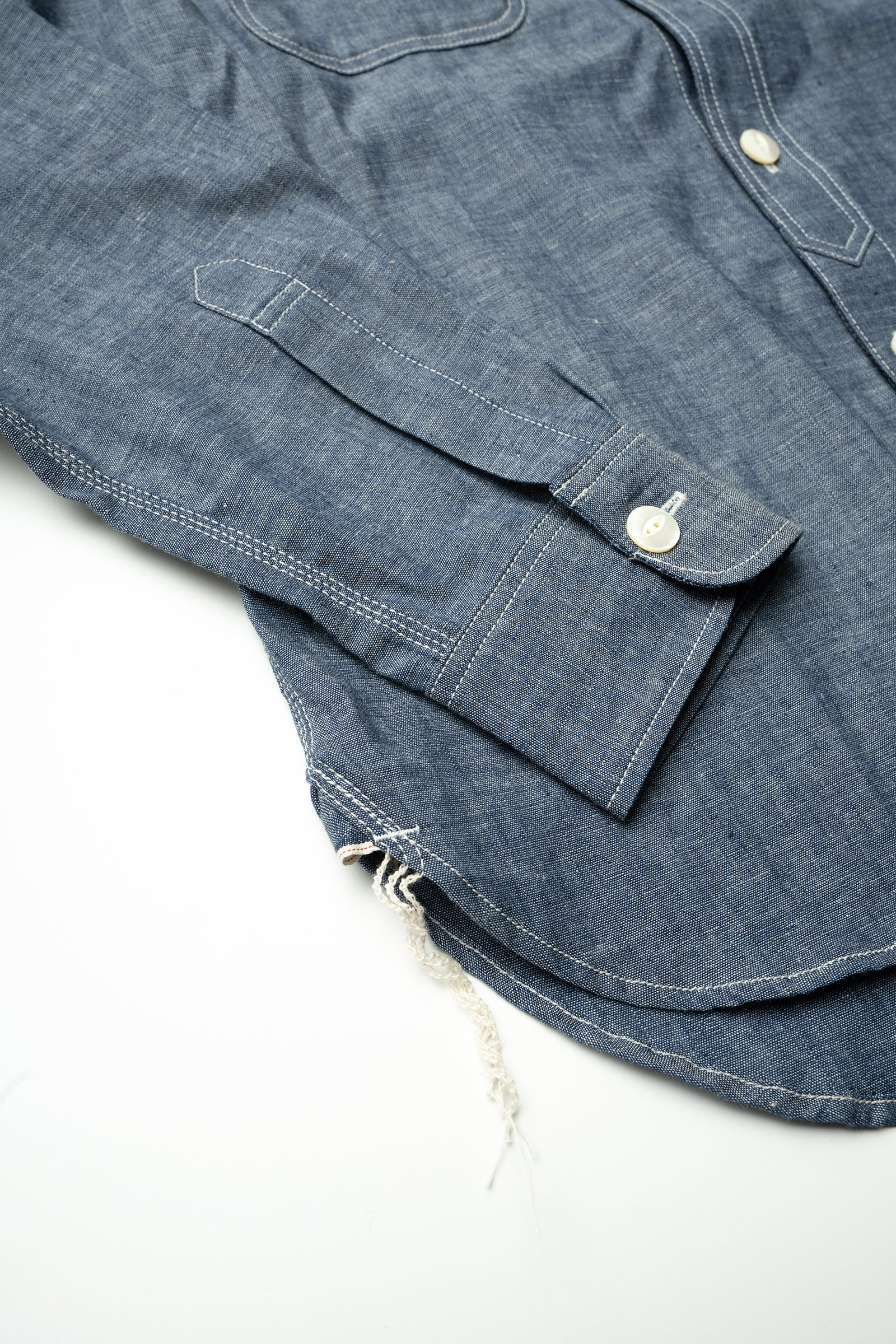 MS003R (01) SELVEDGE CHAMBRAY SHIRT