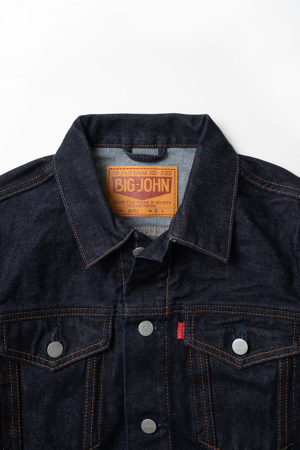 6001 (001) BIG-WASHING DENIM JACKET