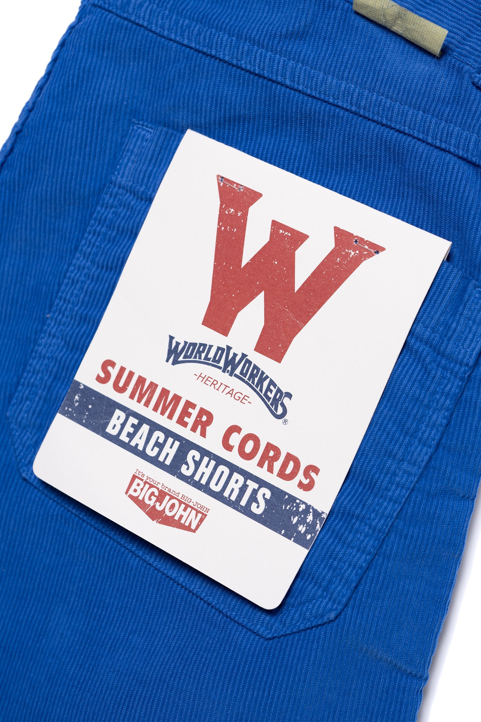 WR777M-08B World Workers Beach Corduroy Shorts