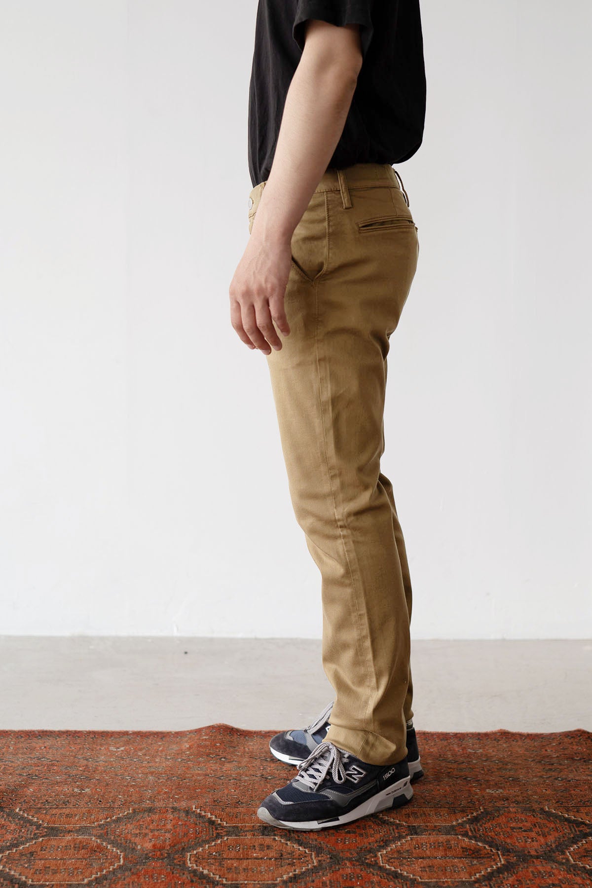 BJM803F (67) 5PKT COLOR CHINO , STRAIGHT