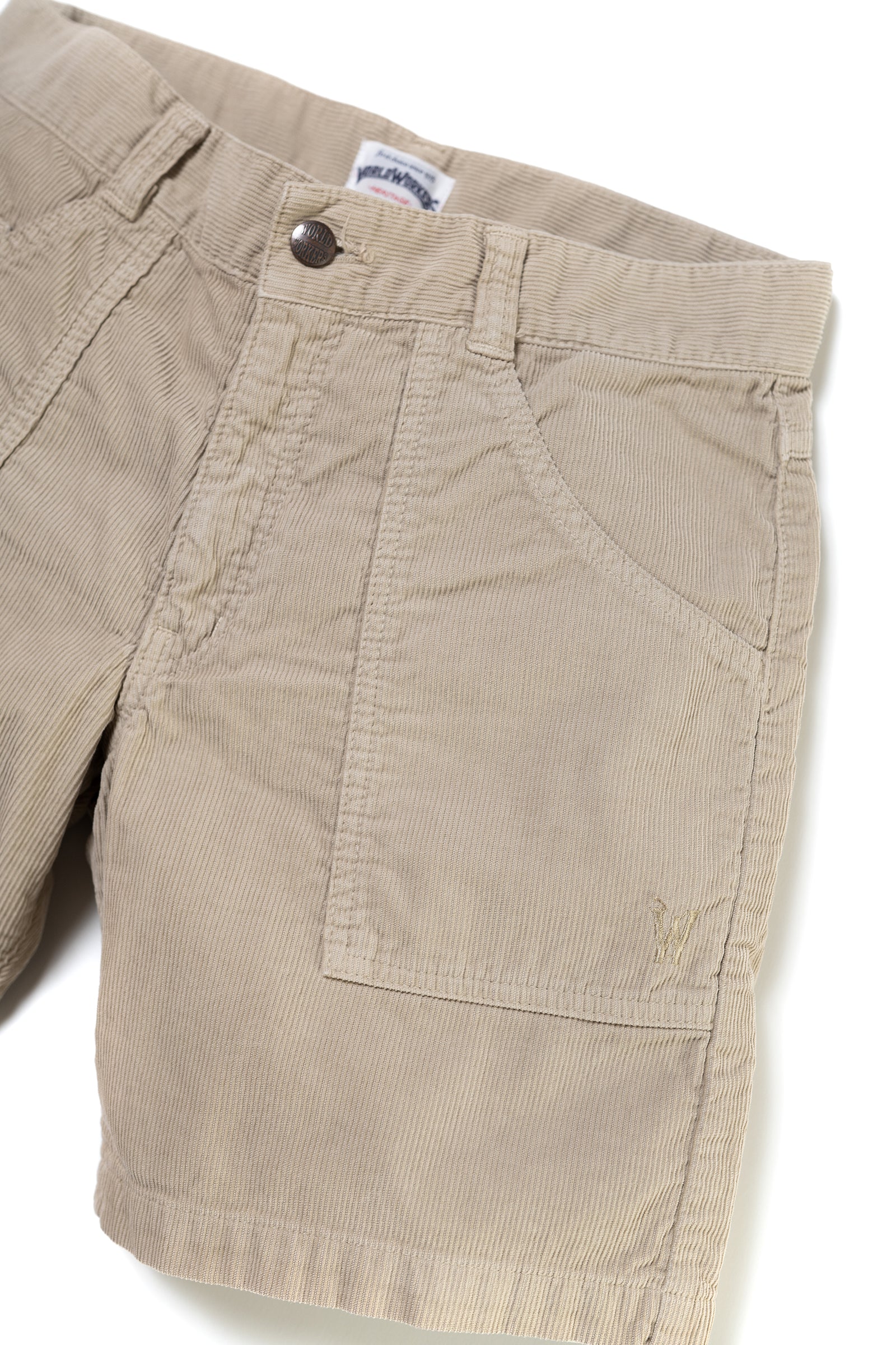 WR777M-67B World Workers Beach Corduroy Shorts