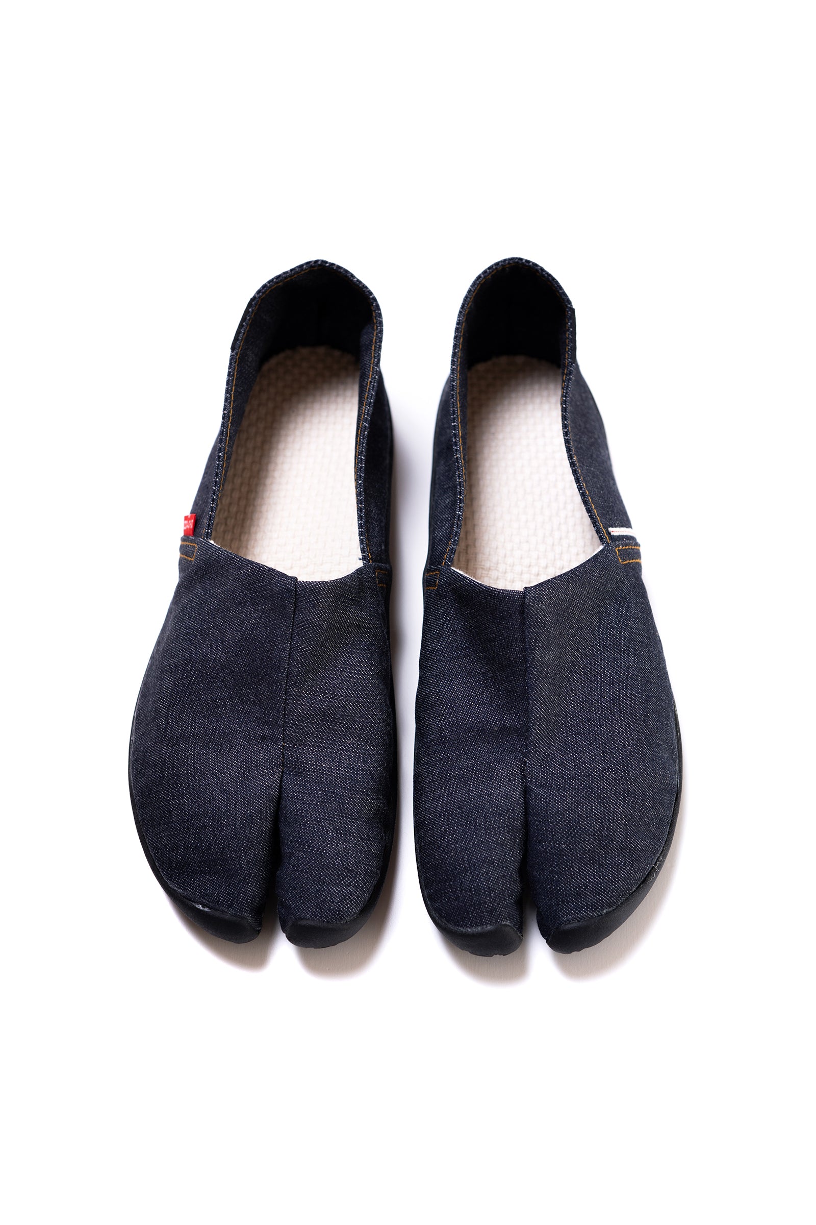 MXMG01(000) セルビッチデニム 足袋エスパドリーユ ブラックソール