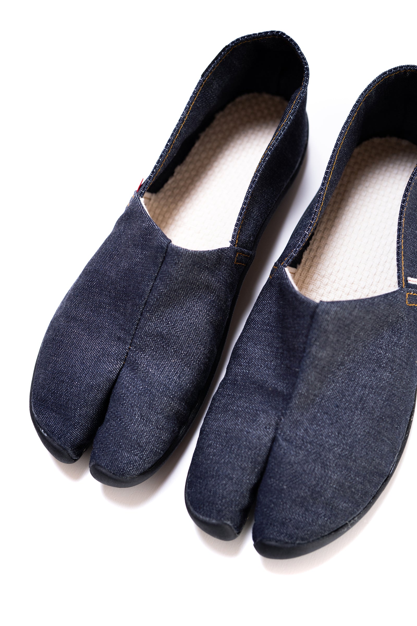 MXMG01(000) セルビッチデニム 足袋エスパドリーユ ブラックソール