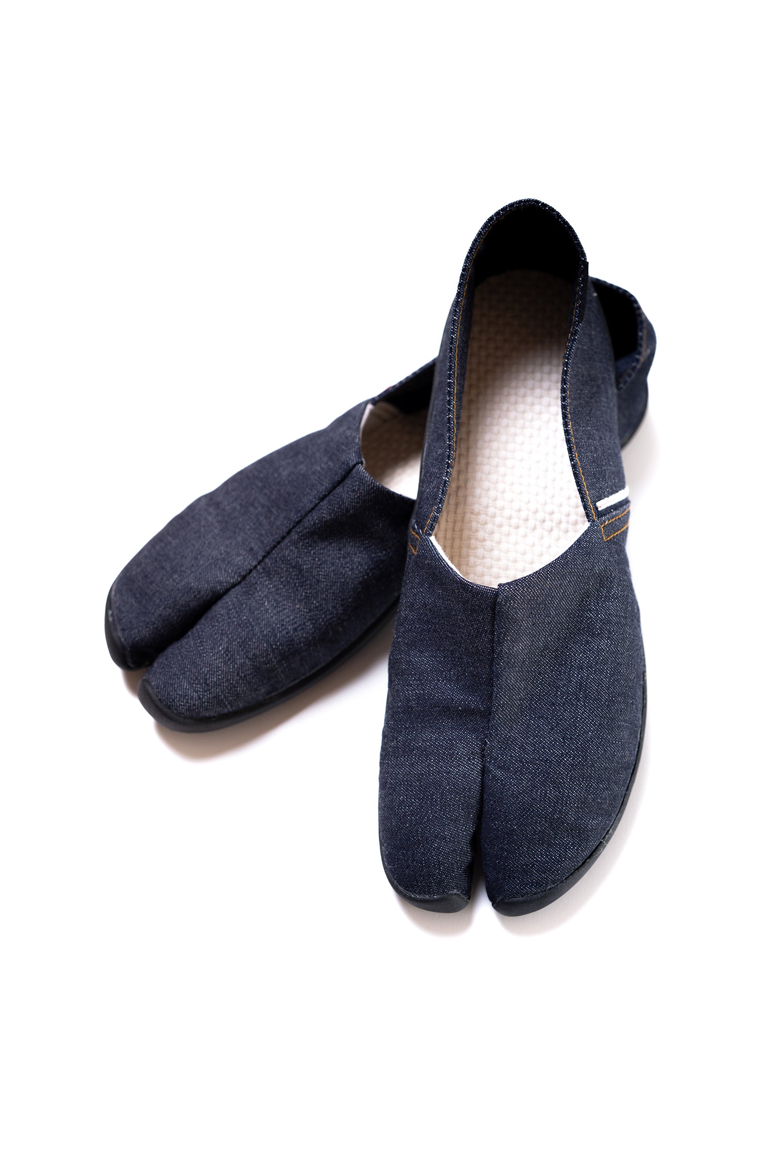 MXMG01(000) セルビッチデニム 足袋エスパドリーユ ブラックソール