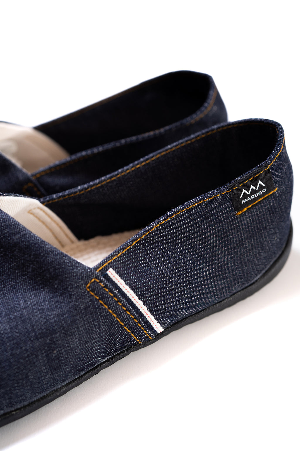 MXMG01(000) セルビッチデニム 足袋エスパドリーユ ブラックソール