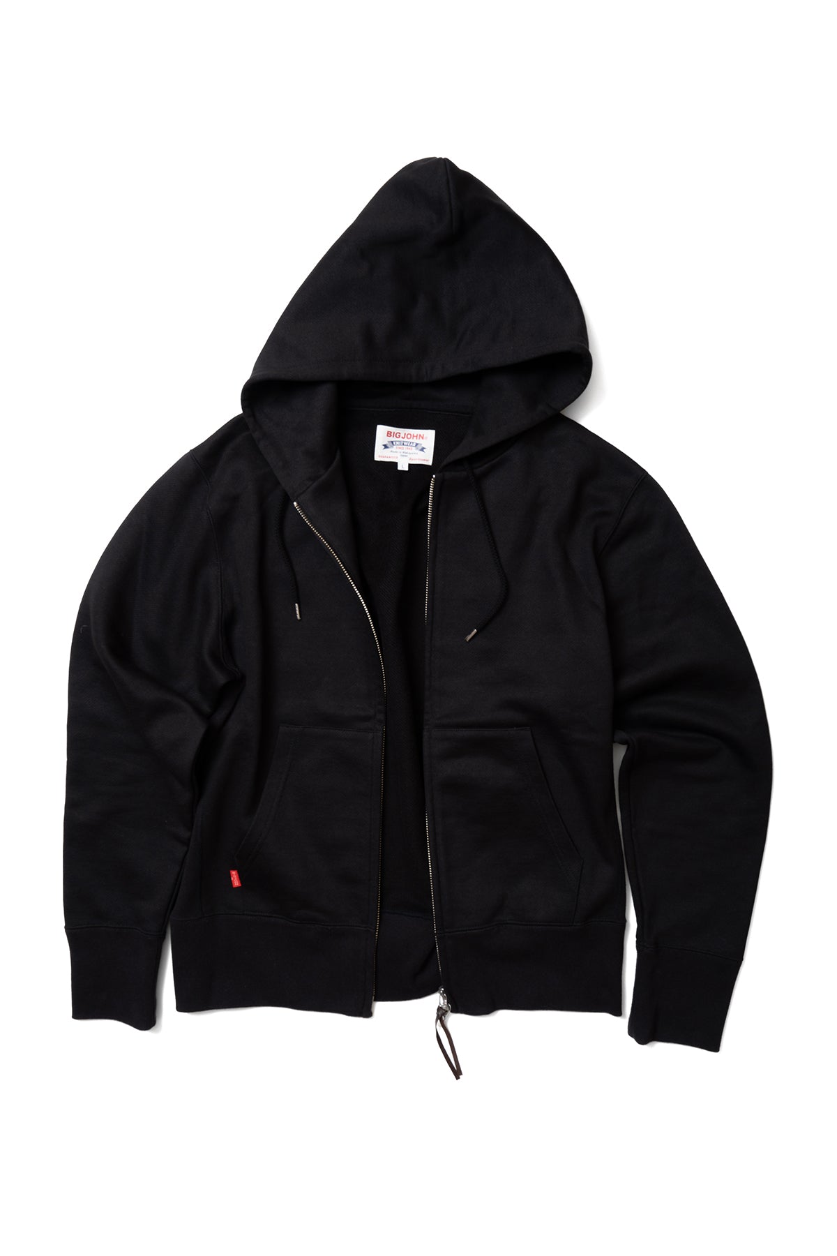 MZP001R(BK) 14.5oz Zip PARKA in USA Cotton