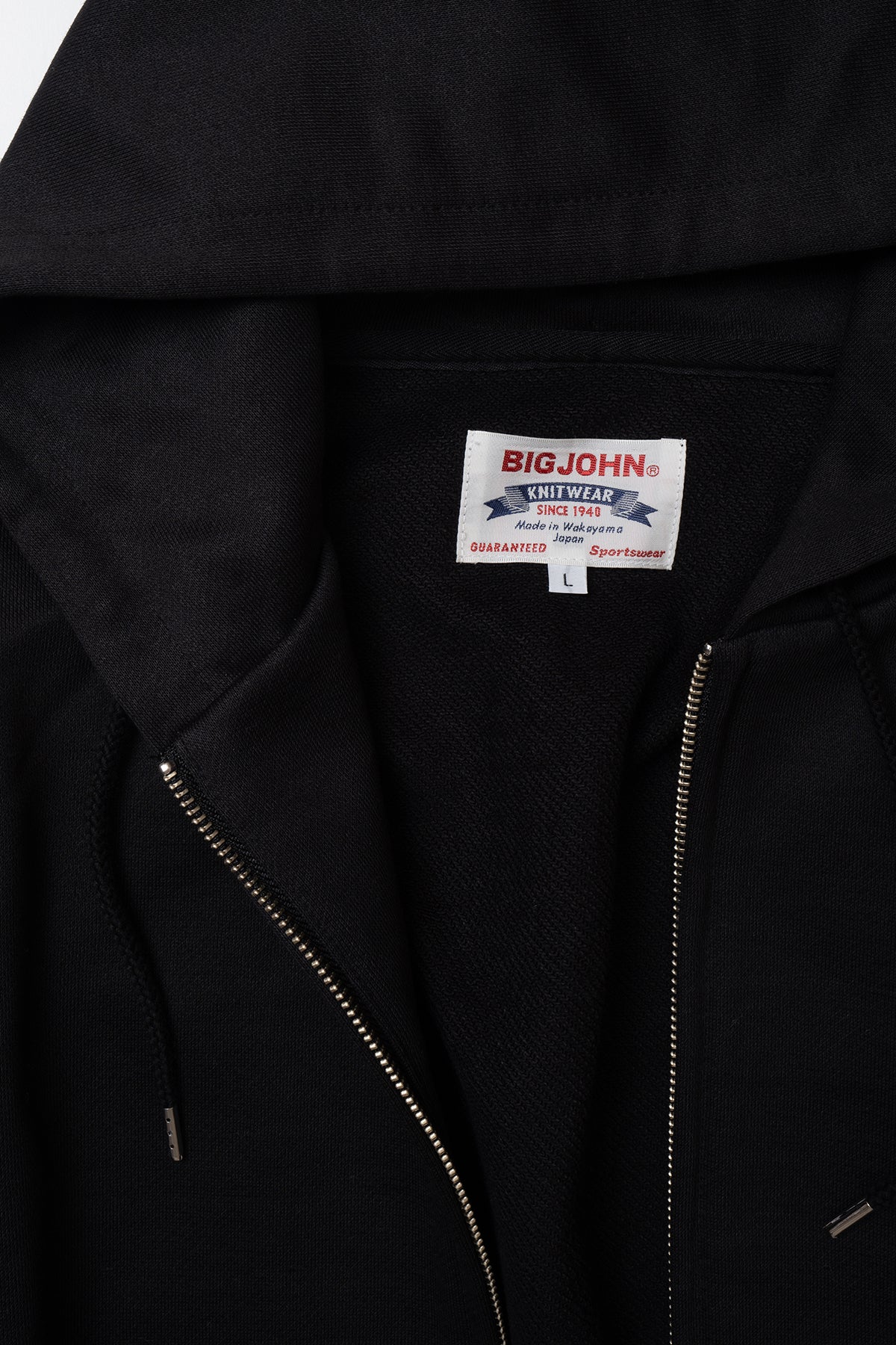 MZP001R(BK) 14.5oz Zip PARKA in USA Cotton