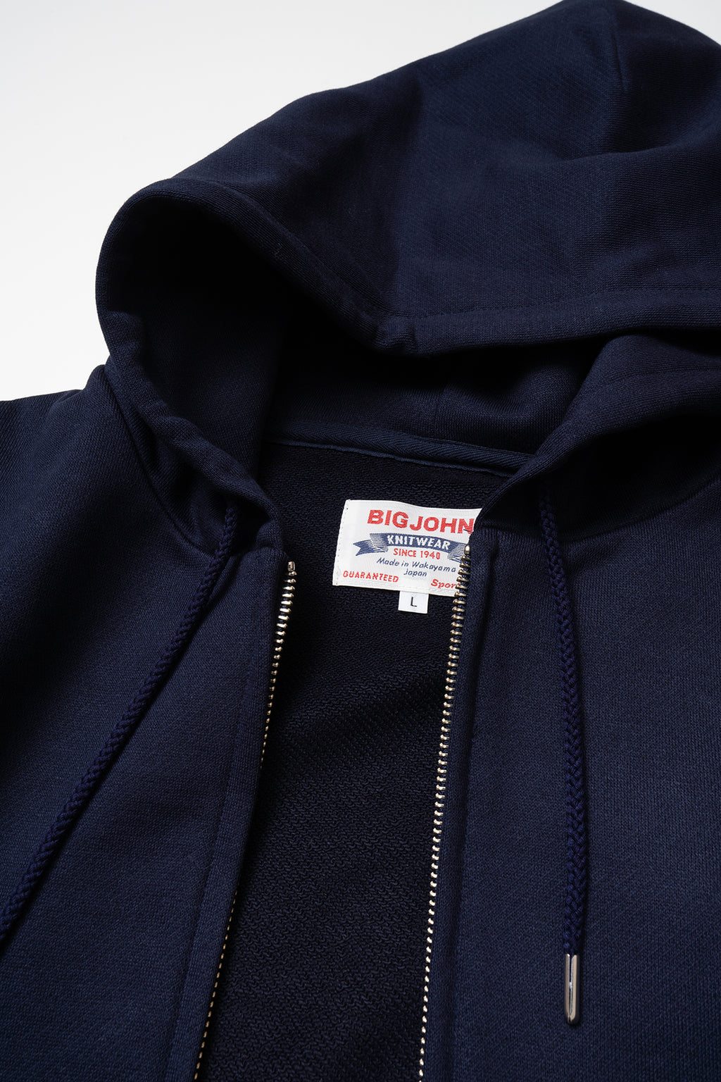 MZP001R(NV) 14.5oz Zip PARKA in USA Cotton