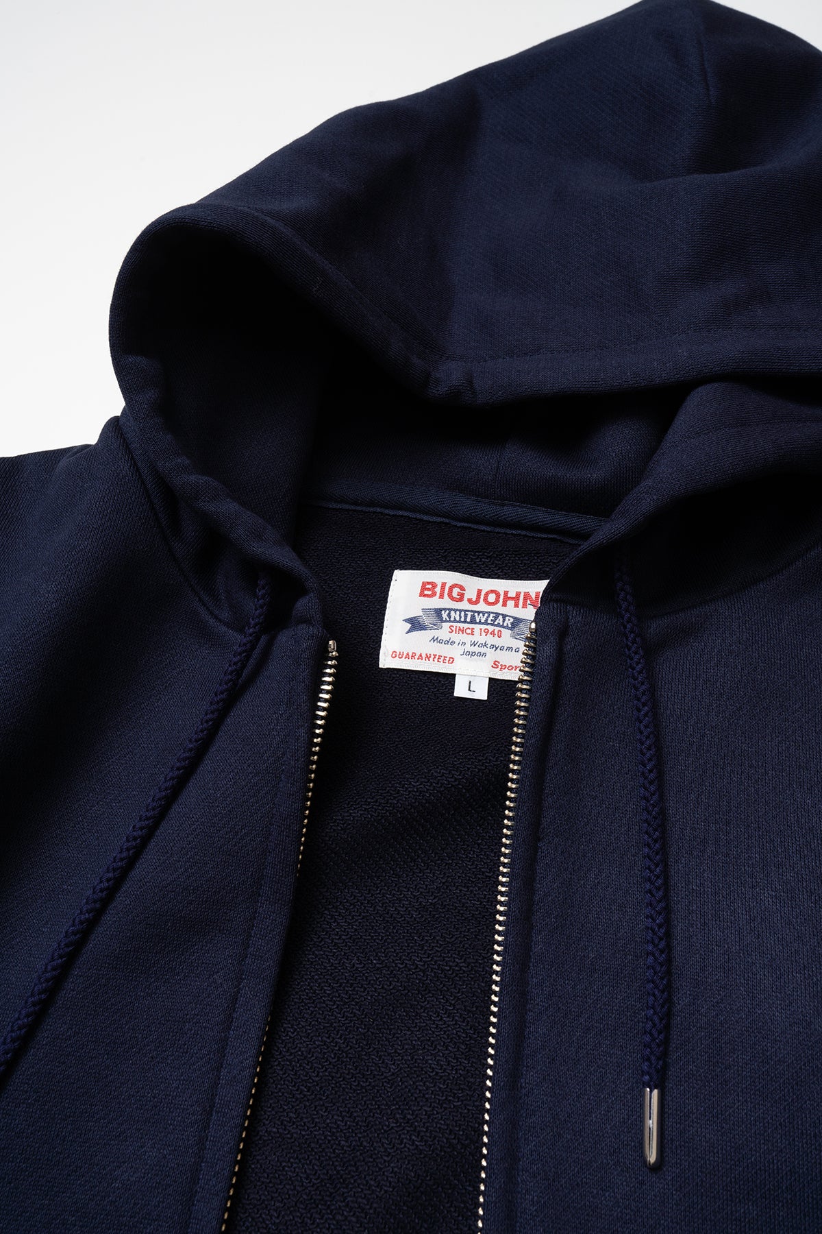 MZP001R(NV) 14.5oz Zip PARKA in USA Cotton