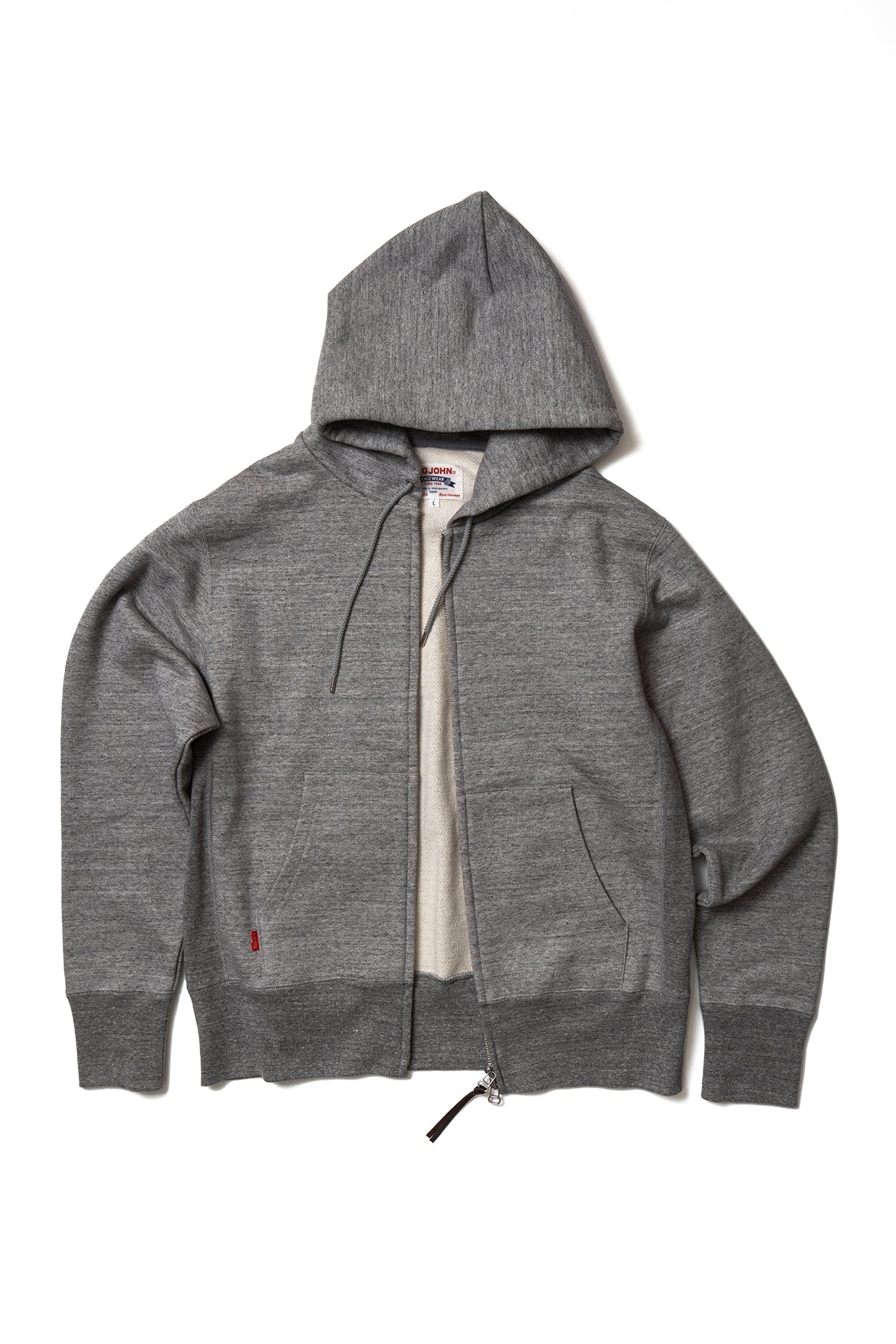 MZP001R(HG) 14.5oz Zip PARKA in USA Cotton