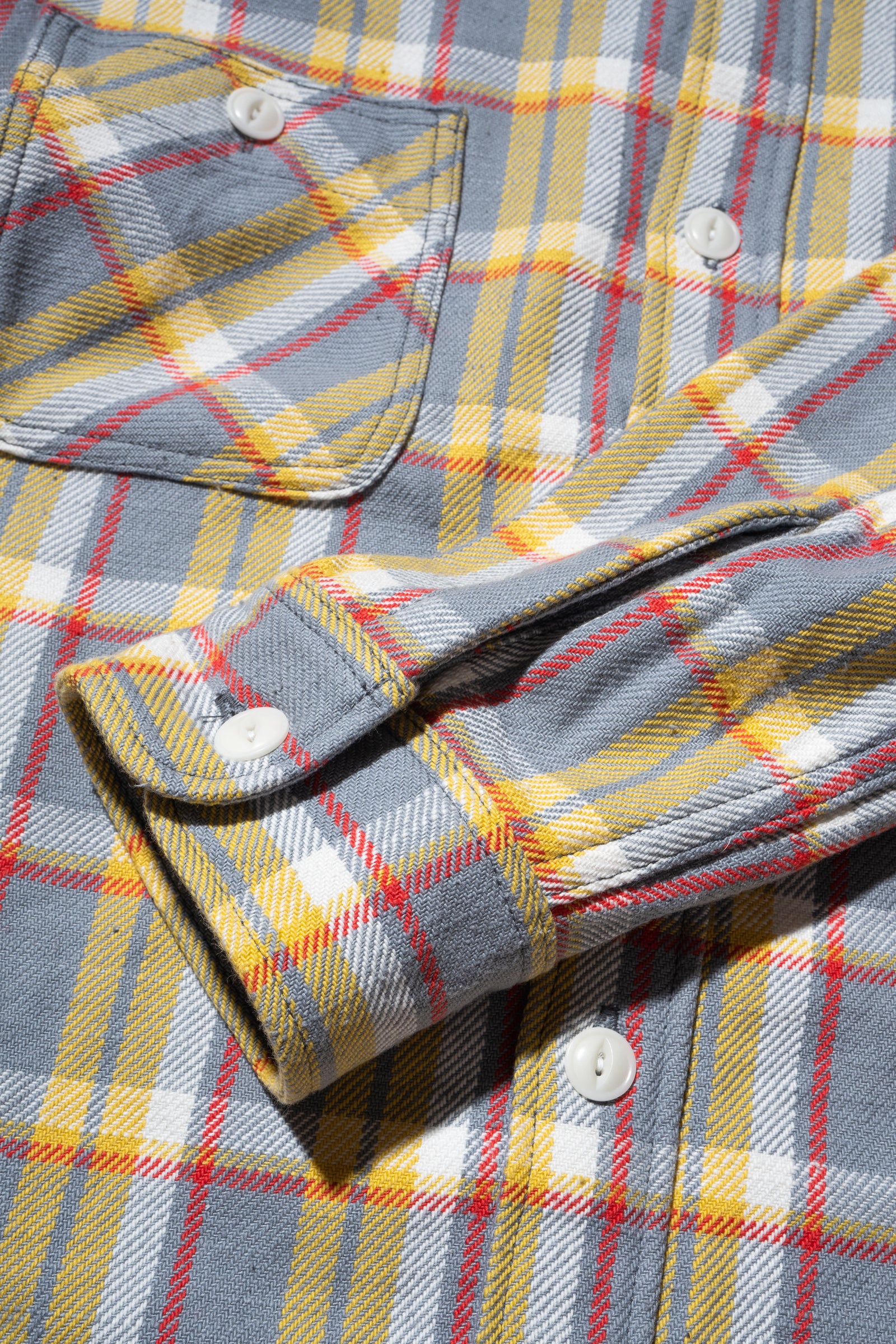 MS001R (71) HEAVY COTTON FLANNEL SHIRT – BIG JOHN【公式