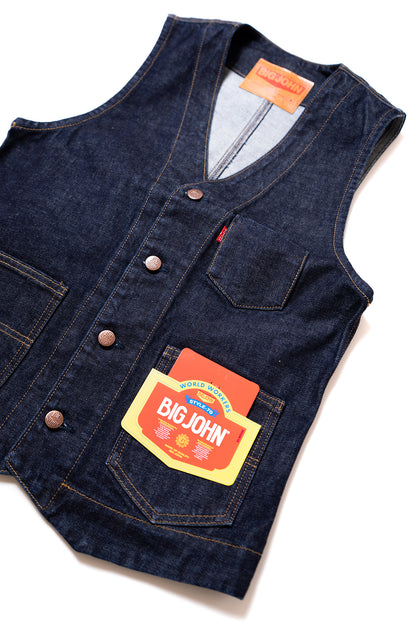 SP602 (001) Authentic Denim Vest