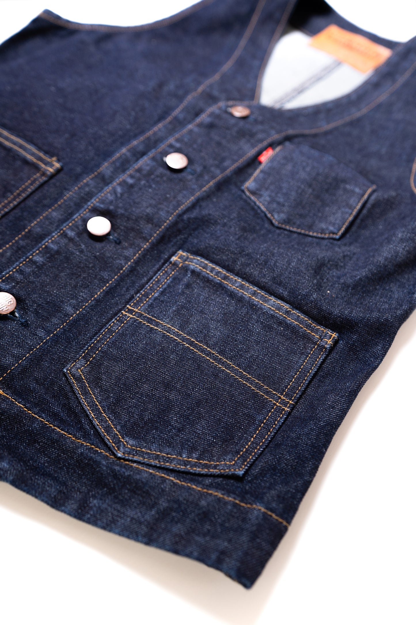 SP602 (001) Authentic Denim Vest