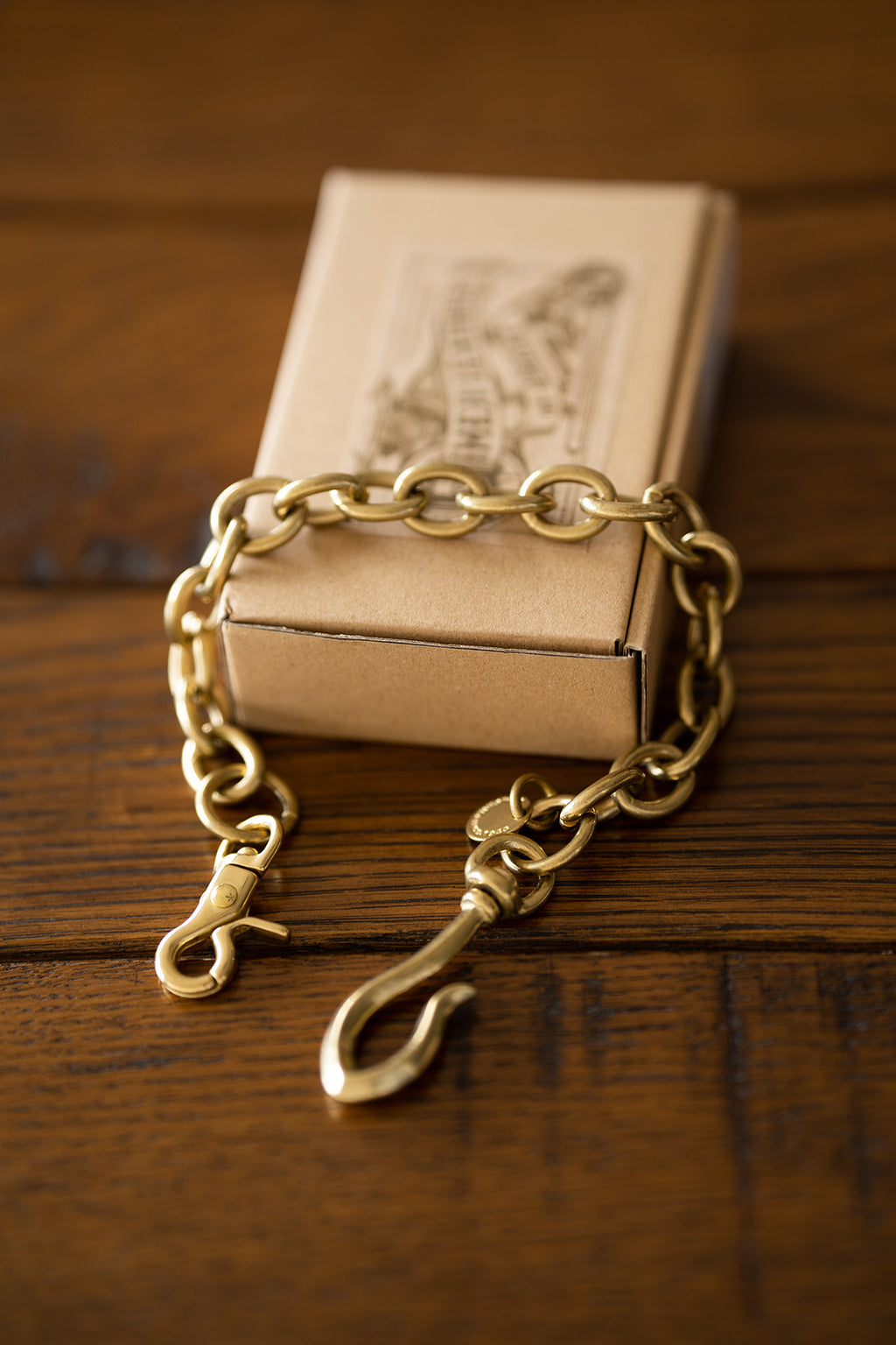 VWC02 BRASSウォレットチェーン [ショート]